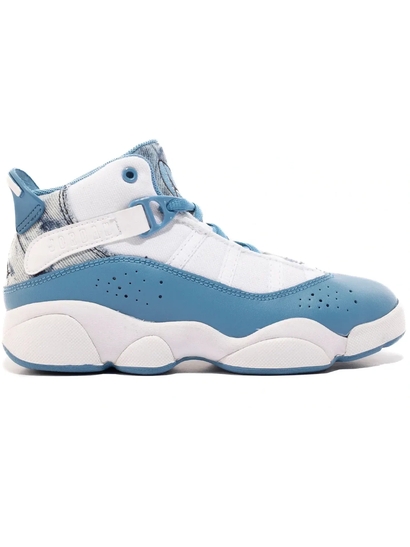 Детские кроссовки Lifestyle Jordan 6 Rings Bleached Denim Jordan — изображение 1 из 1, синий/белый