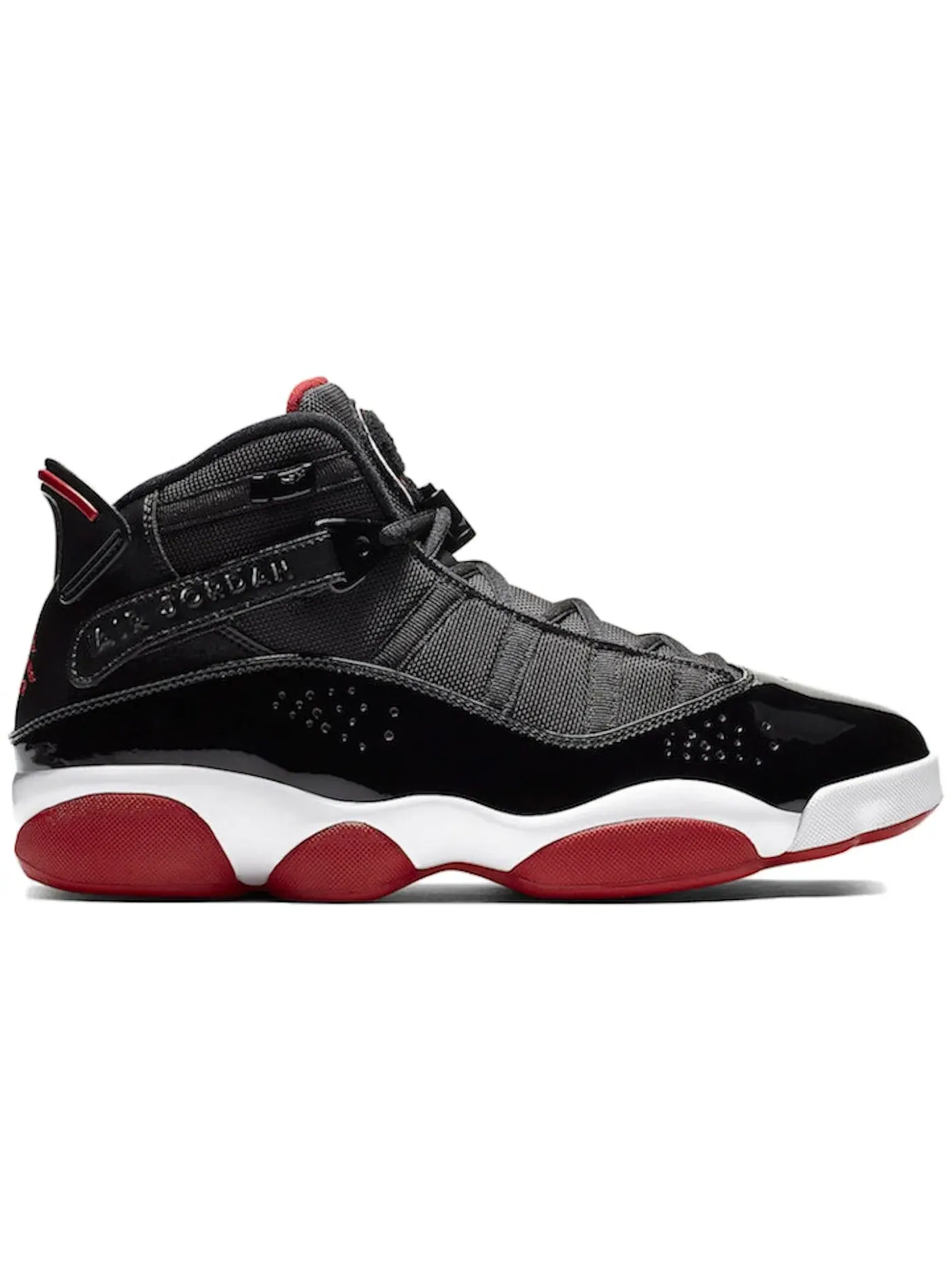 Мужские кроссовки Lifestyle Jordan 6 Rings Jordan — изображение 1 из 1, черный/красный/белый