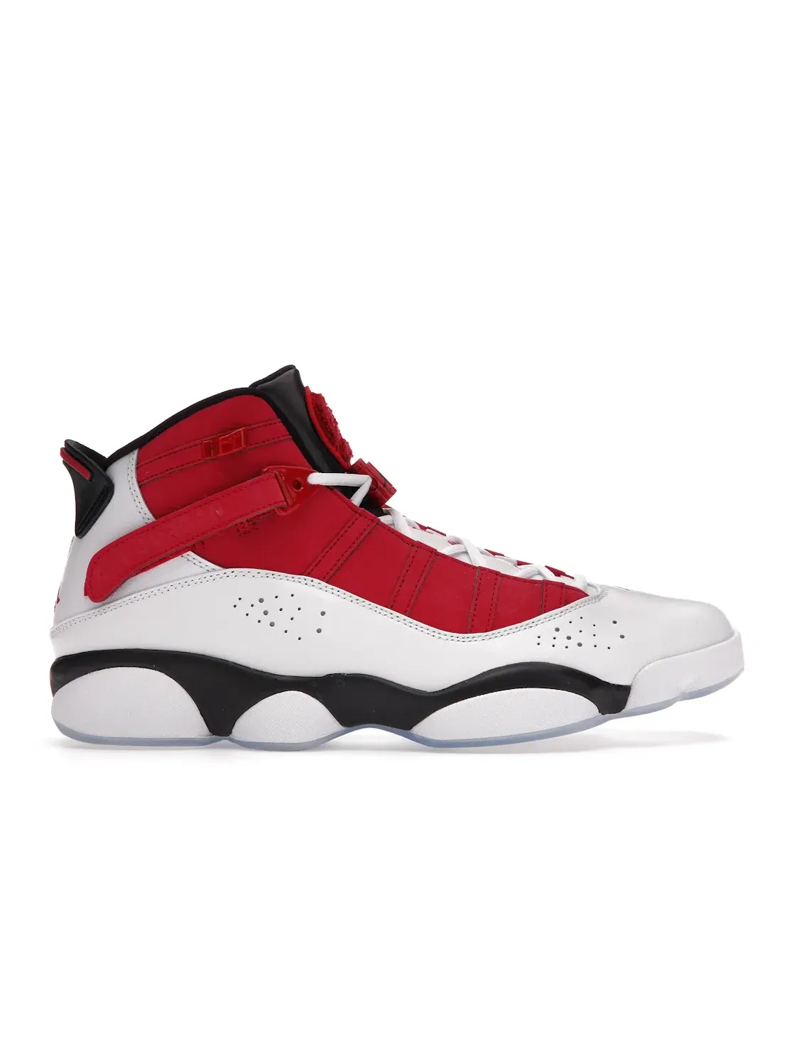Мужские кроссовки с замком на язычке Jordan 6 Rings Jordan — изображение 1 из 4, белый/черный