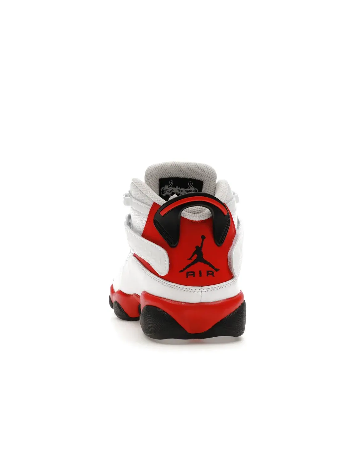 Мужские кроссовки кожаные Jordan 6 Rings — изображение 4 из 4, белый/черный/красный
