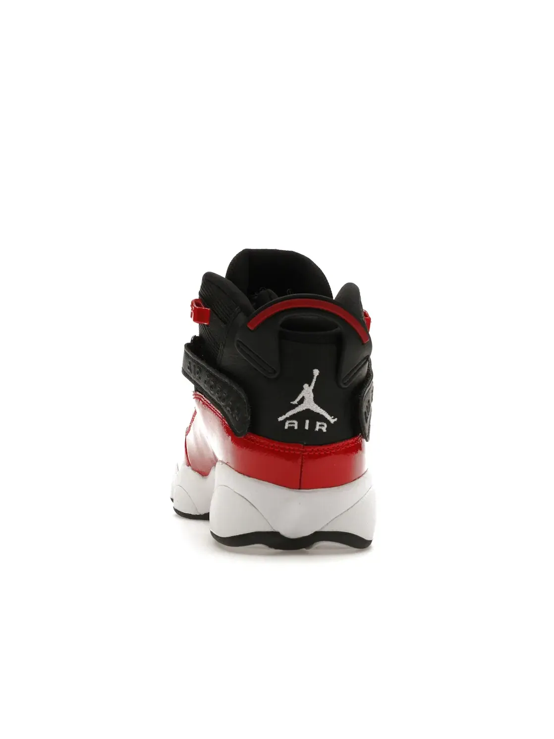 Детские кроссовки с длинным шнурком Jordan 6 Rings Jordan — изображение 4 из 4, черный/красный/белый