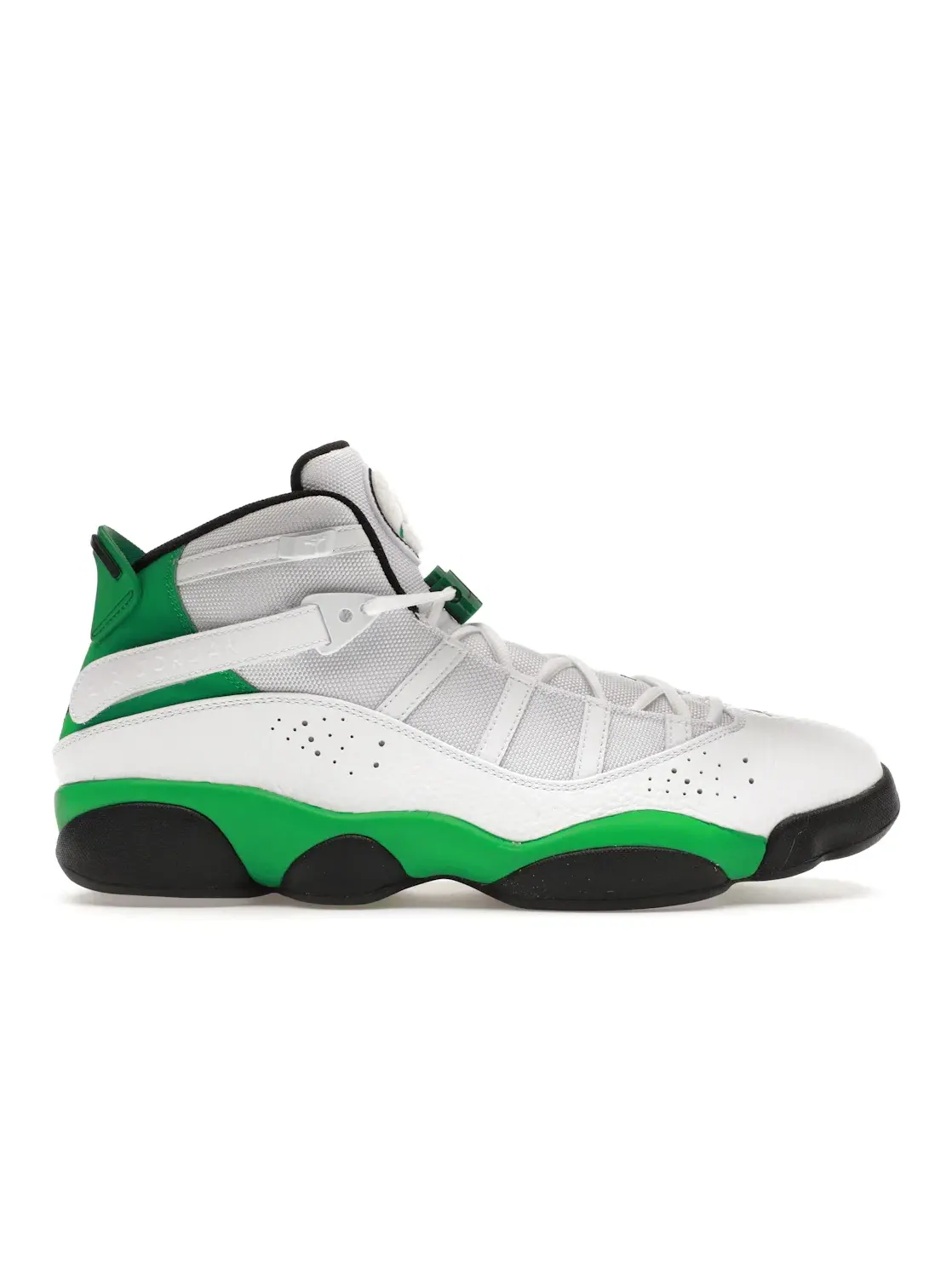 Мужские кроссовки с замком-шнуровкой Jordan 6 Rings Jordan — изображение 1 из 4, белый/черный/зеленый