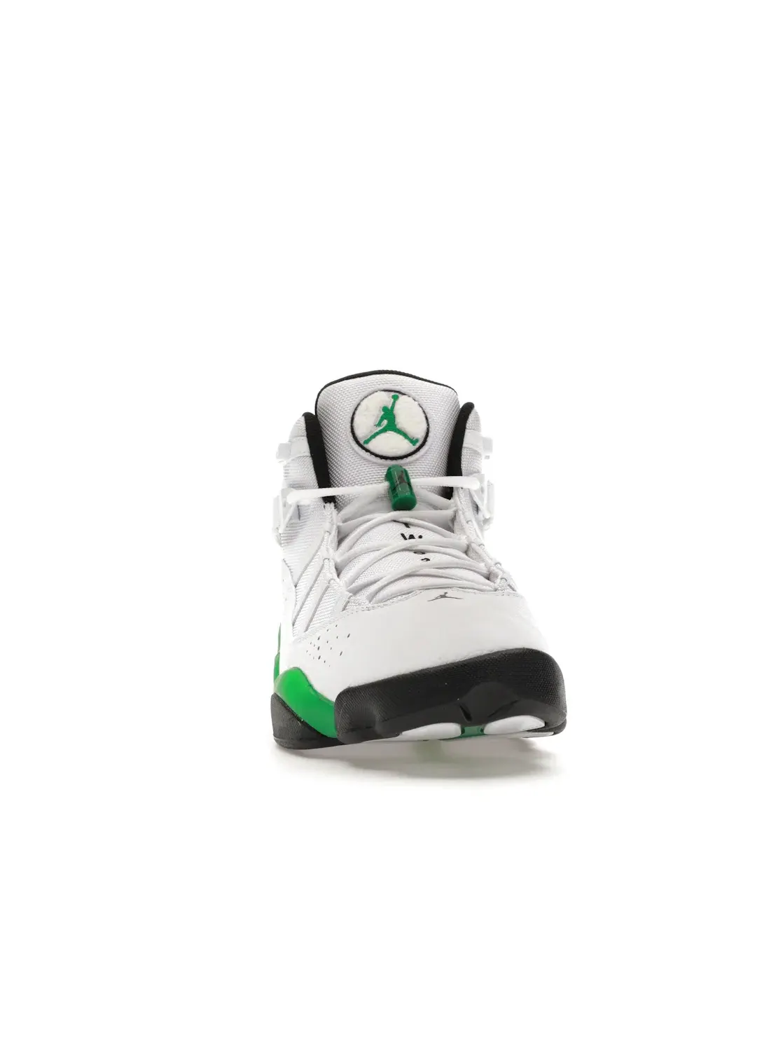 Мужские кроссовки с замком-шнуровкой Jordan 6 Rings Jordan — изображение 2 из 4, белый/черный/зеленый