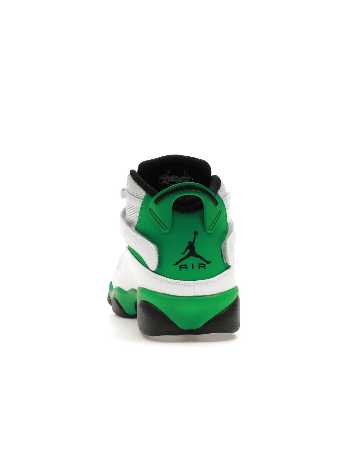 Мужские кроссовки с замком-шнуровкой Jordan 6 Rings Jordan — изображение 4 из 4, белый/черный/зеленый