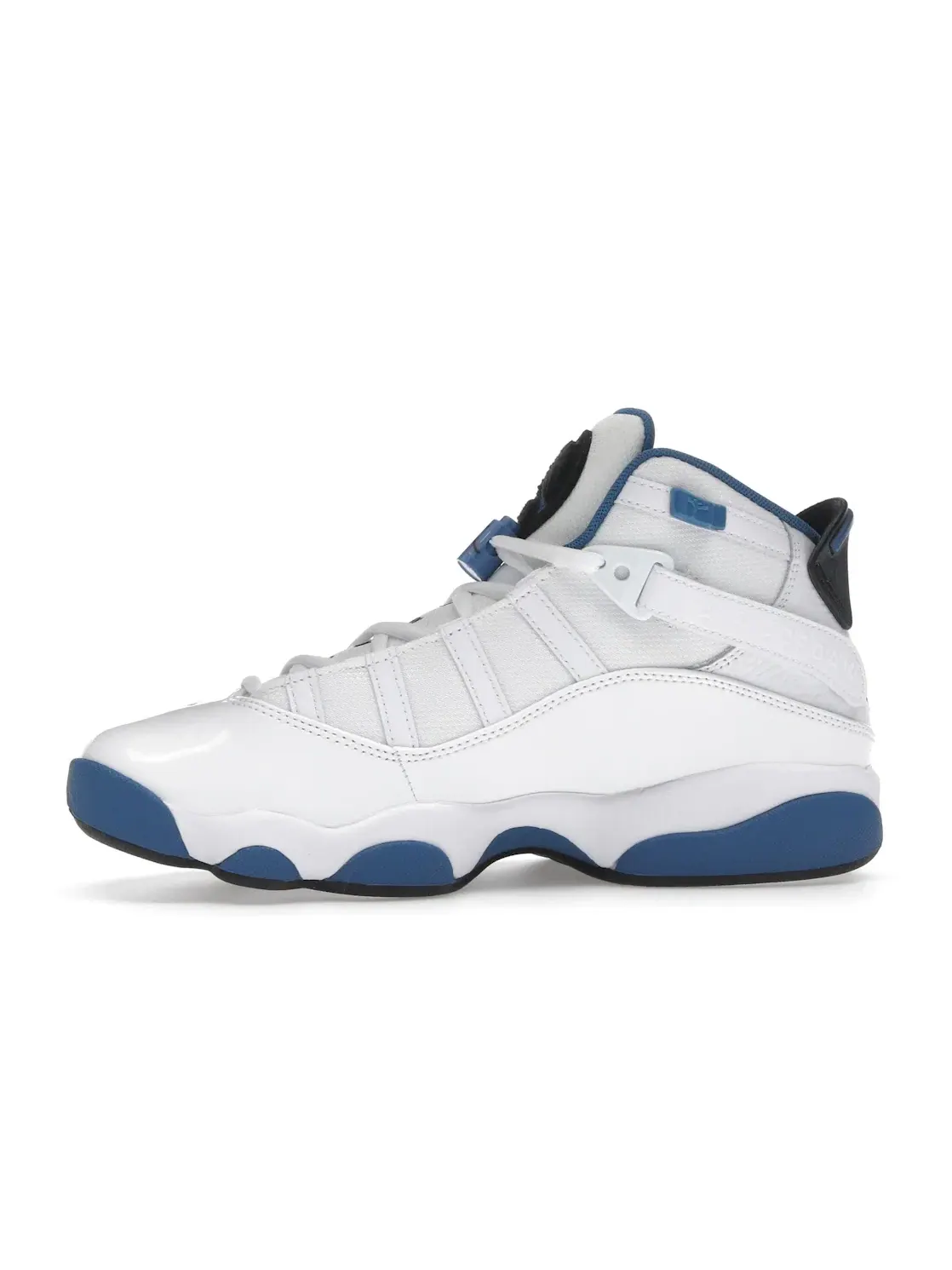 Мужские кроссовки с комбинированным верхом Jordan 6 Rings Jordan — изображение 3 из 4, белый/синий