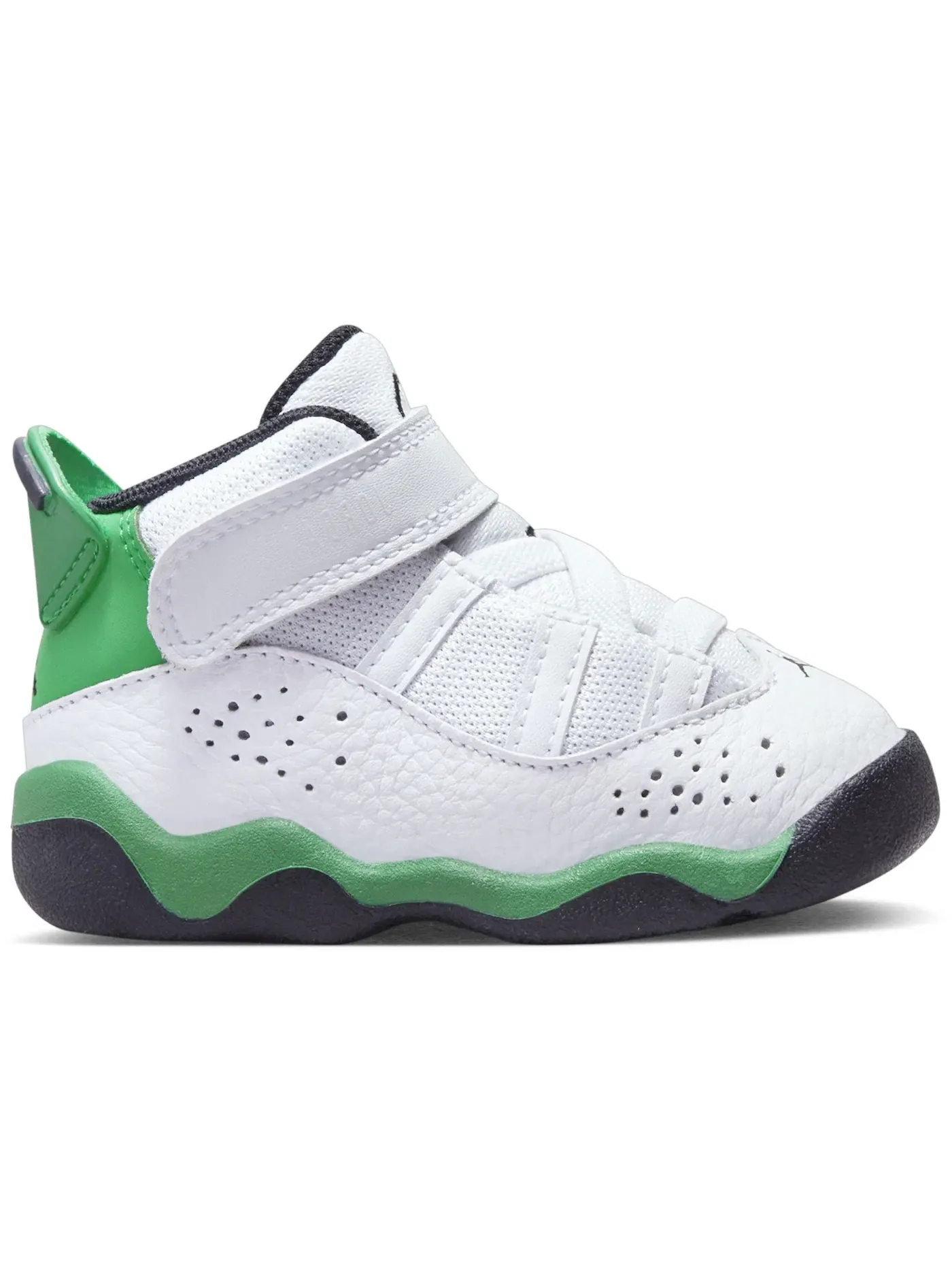 Детские кроссовки Lifestyle Jordan 6 Rings Jordan — изображение 1 из 1, белый/черный/зеленый