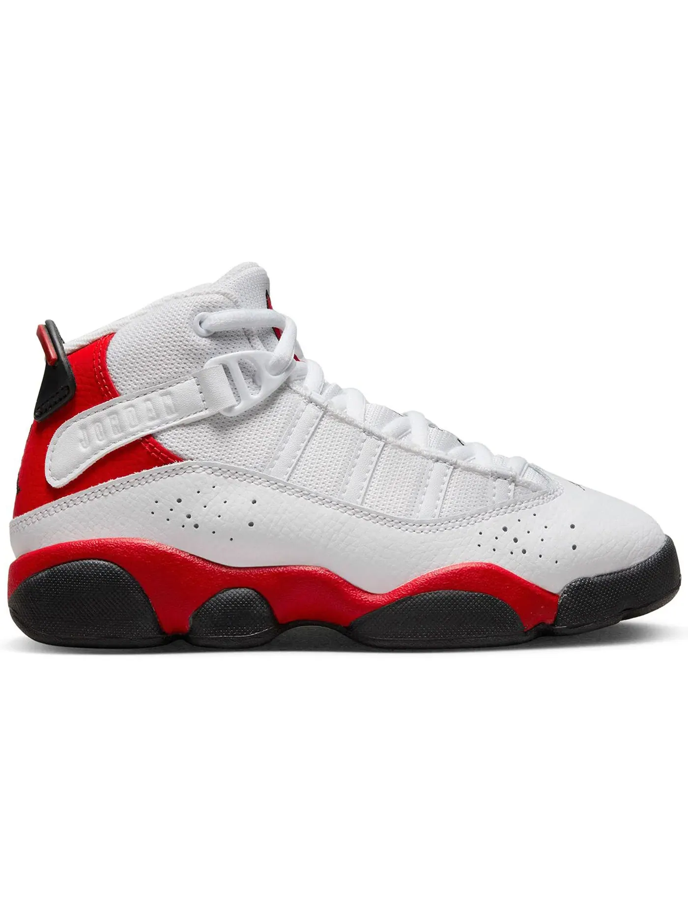 Детские кроссовки Lifestyle Jordan 6 Rings Jordan — изображение 1 из 1, белый/черный/красный