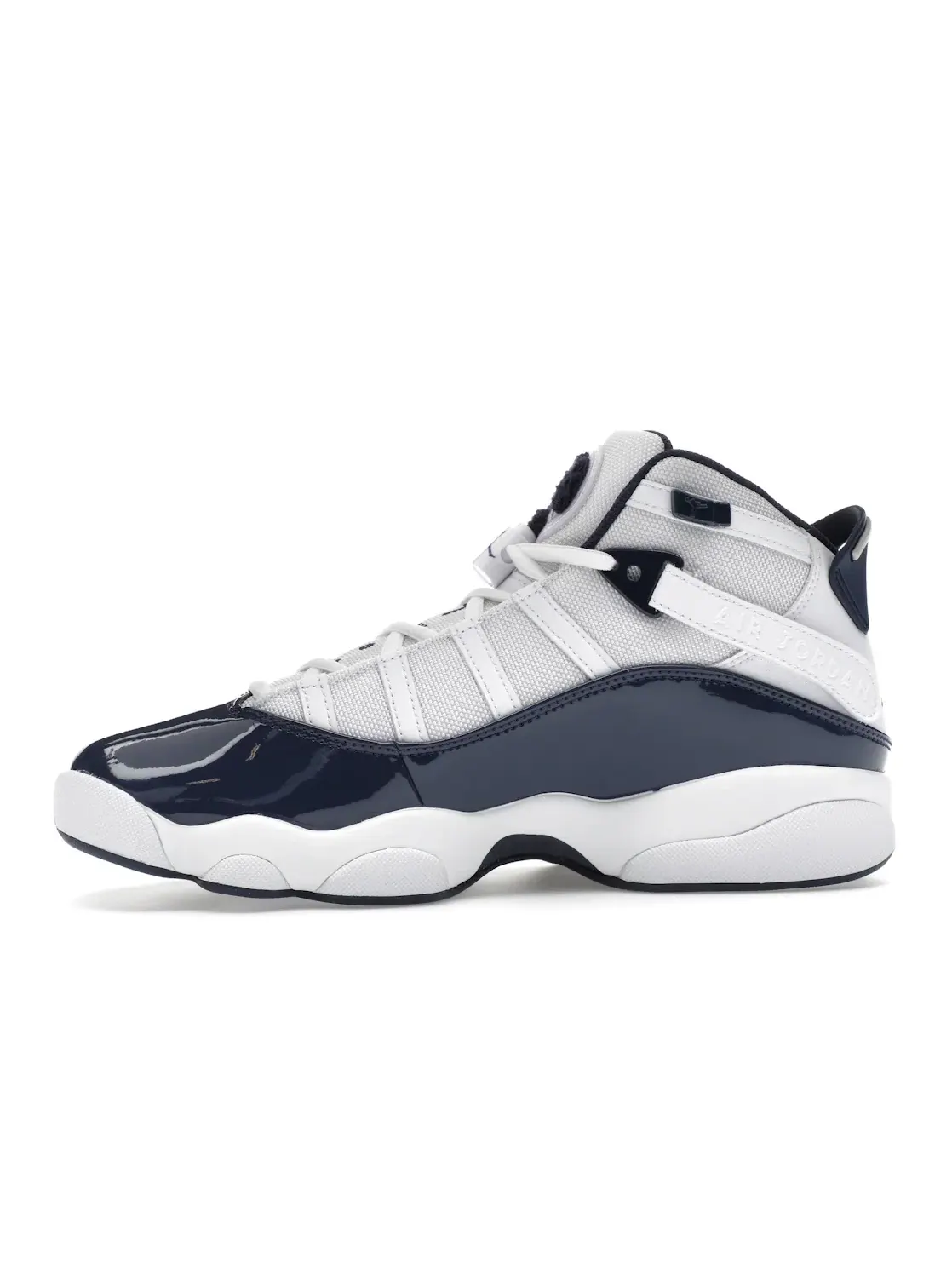 Мужские кроссовки Lifestyle Jordan 6 Rings White Midnight Navy — изображение 3 из 4, белый/серый/темно-синий