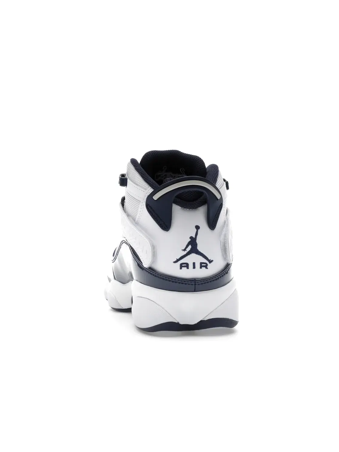 Мужские кроссовки Lifestyle Jordan 6 Rings White Midnight Navy — изображение 4 из 4, белый/серый/темно-синий