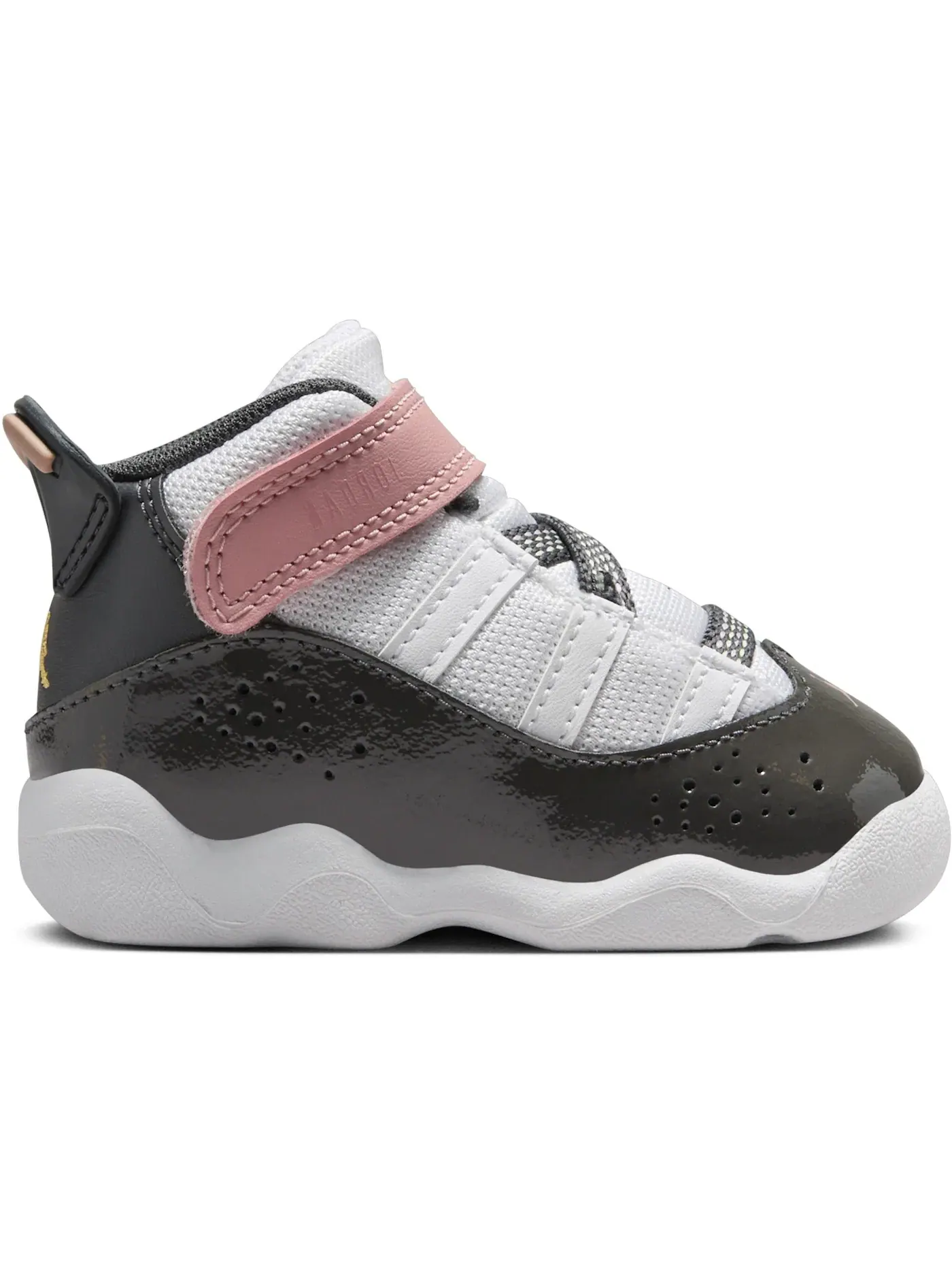 Детские кроссовки Lifestyle Jordan 6 Rings Jordan — изображение 1 из 1, белый/красный/зеленый