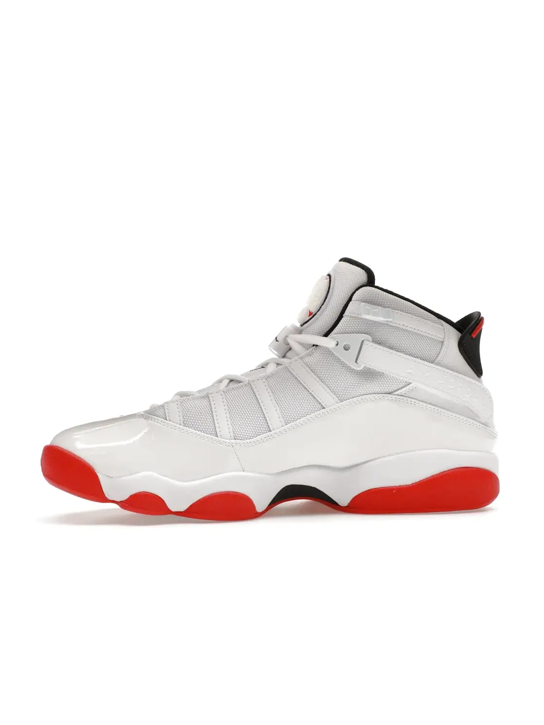Мужские кроссовки Lifestyle с кожаным верхом Jordan 6 Rings — изображение 3 из 4, белый/красный/черный