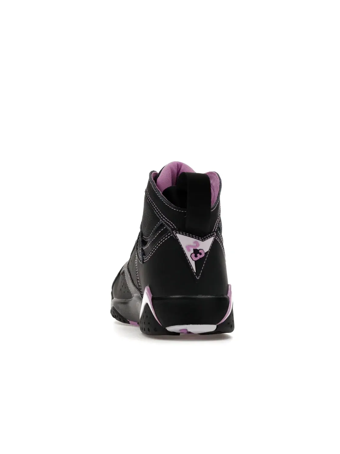 Детские кроссовки высокие с контрастной строчкой Jordan 7 Retro Jordan — изображение 4 из 4, черный