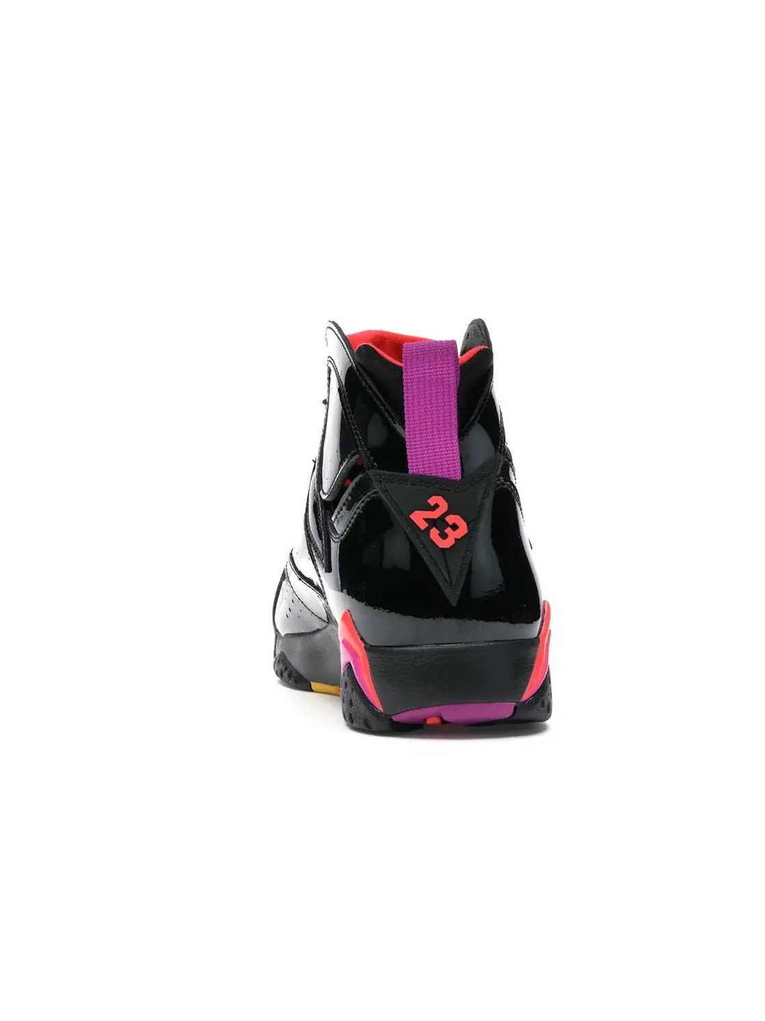 Женские кроссовки Lifestyle с патентованной кожей Jordan 7 Retro Jordan — изображение 4 из 4, черный/яркий--серый