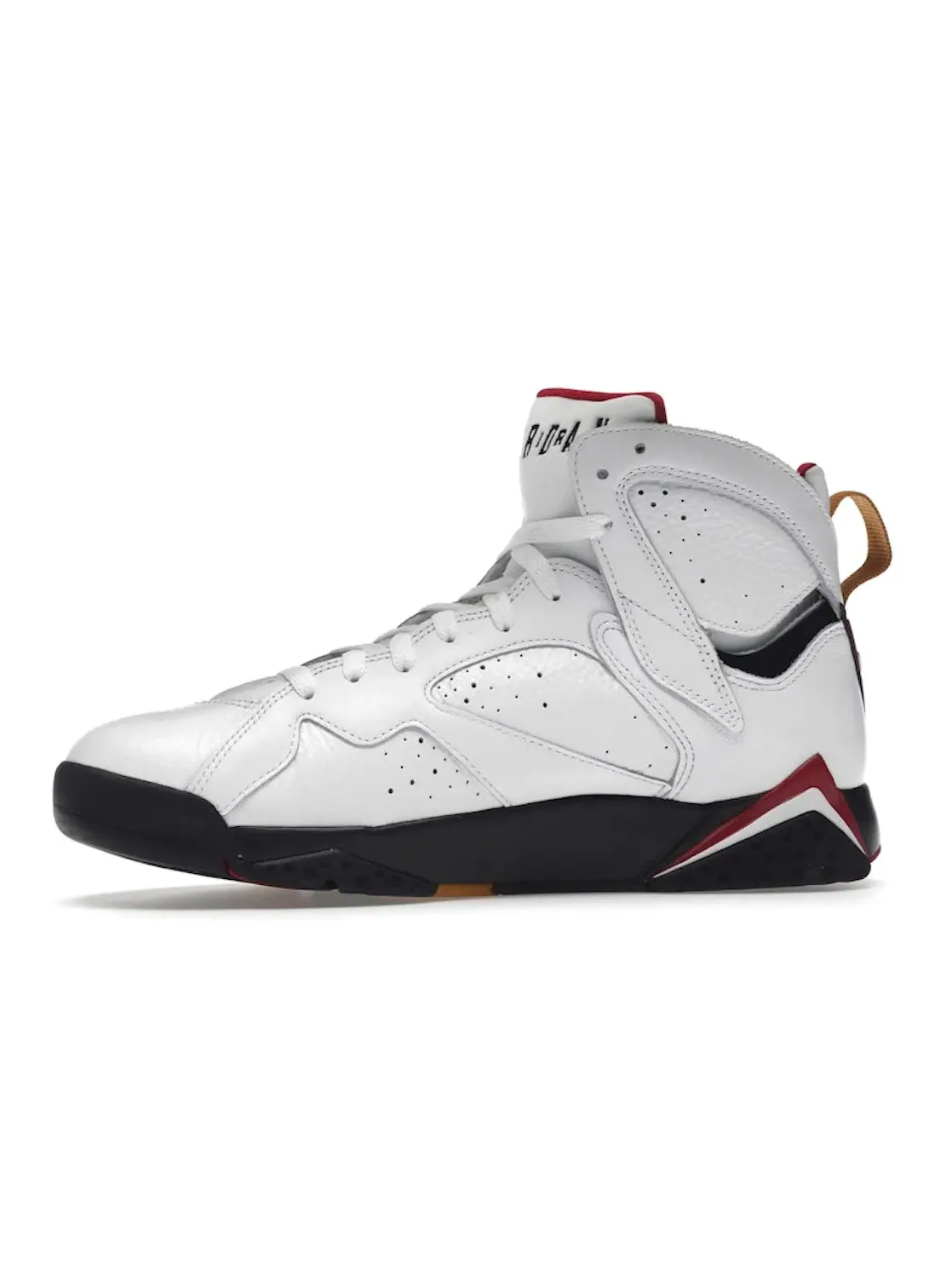 Мужские кроссовки с кожаным верхом Jordan 7 Retro — изображение 3 из 4, белый/черный/красный
