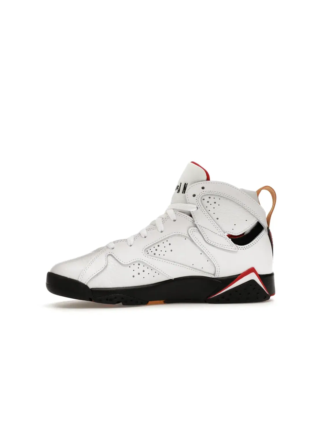 Детские кроссовки Lifestyle с обновленной технологией Jordan 7 Retro Jordan — изображение 3 из 4, белый/черный/красный