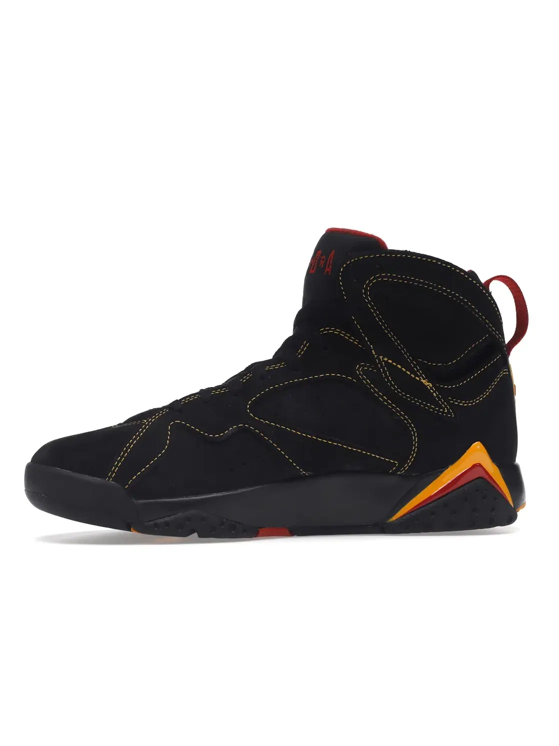 Мужские кроссовки Lifestyle Jordan 7 Retro Citrus Jordan — изображение 3 из 4, черный/-красный