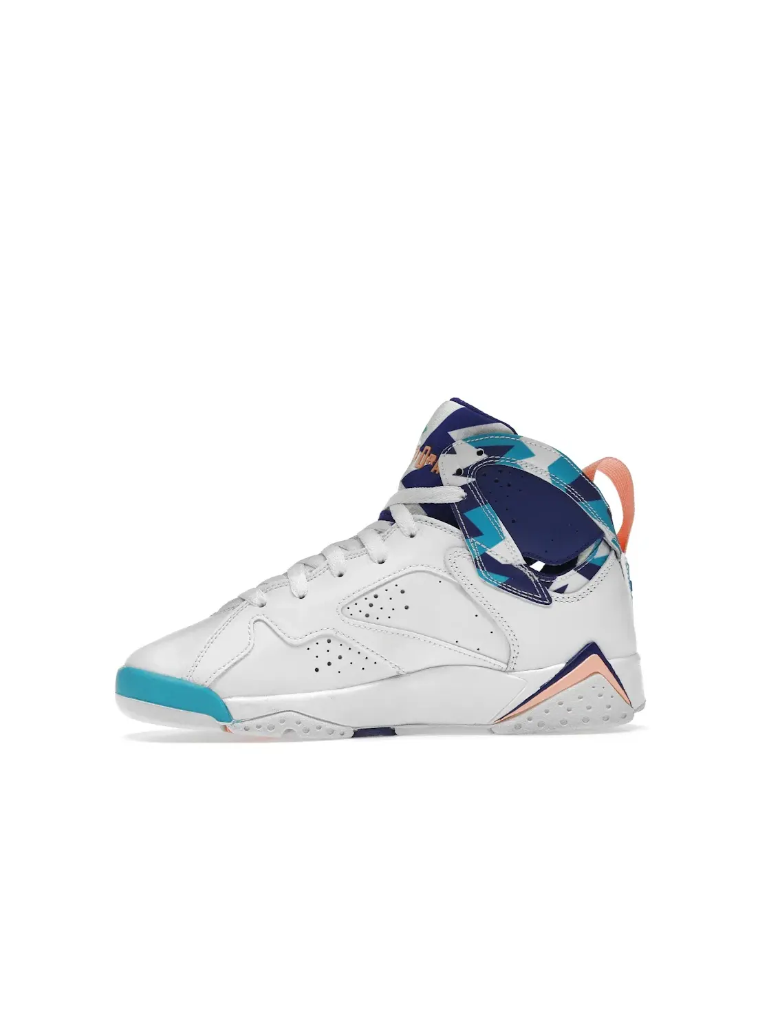 Детские кроссовки Lifestyle Jordan 7 Retro Jordan — изображение 3 из 4, белый/белый/синий
