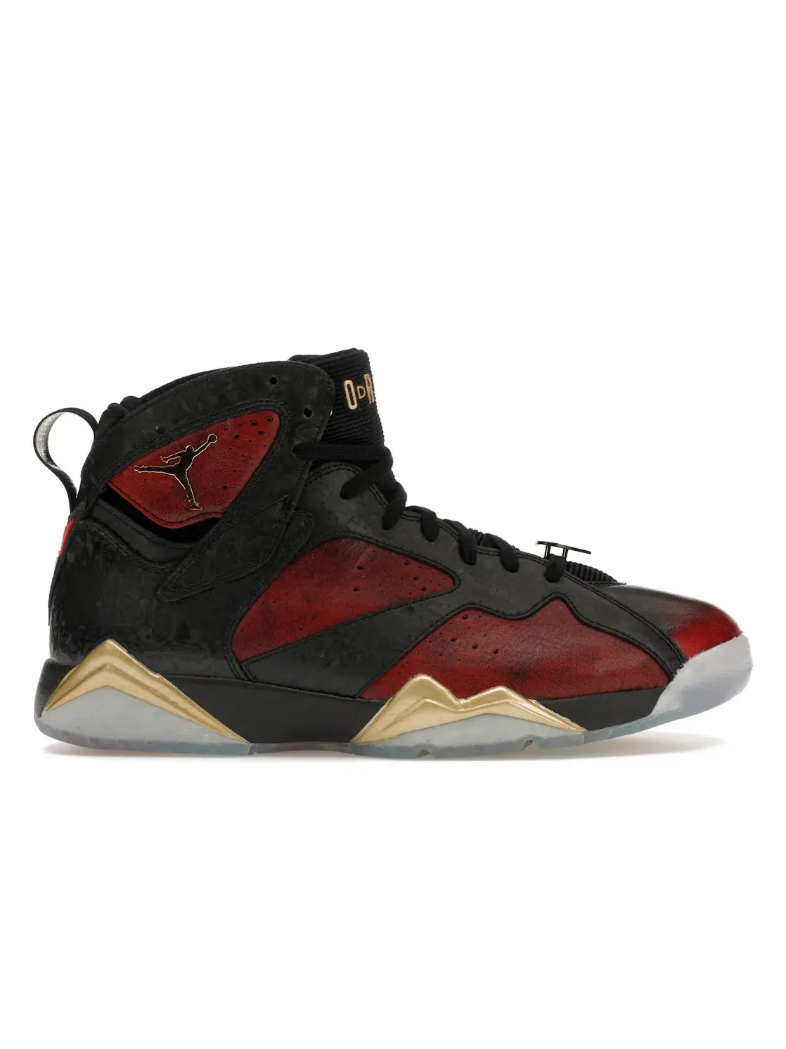 Мужские кроссовки с принтом Jordan 7 Retro Doernbecher Jordan — изображение 1 из 4, черный/красный