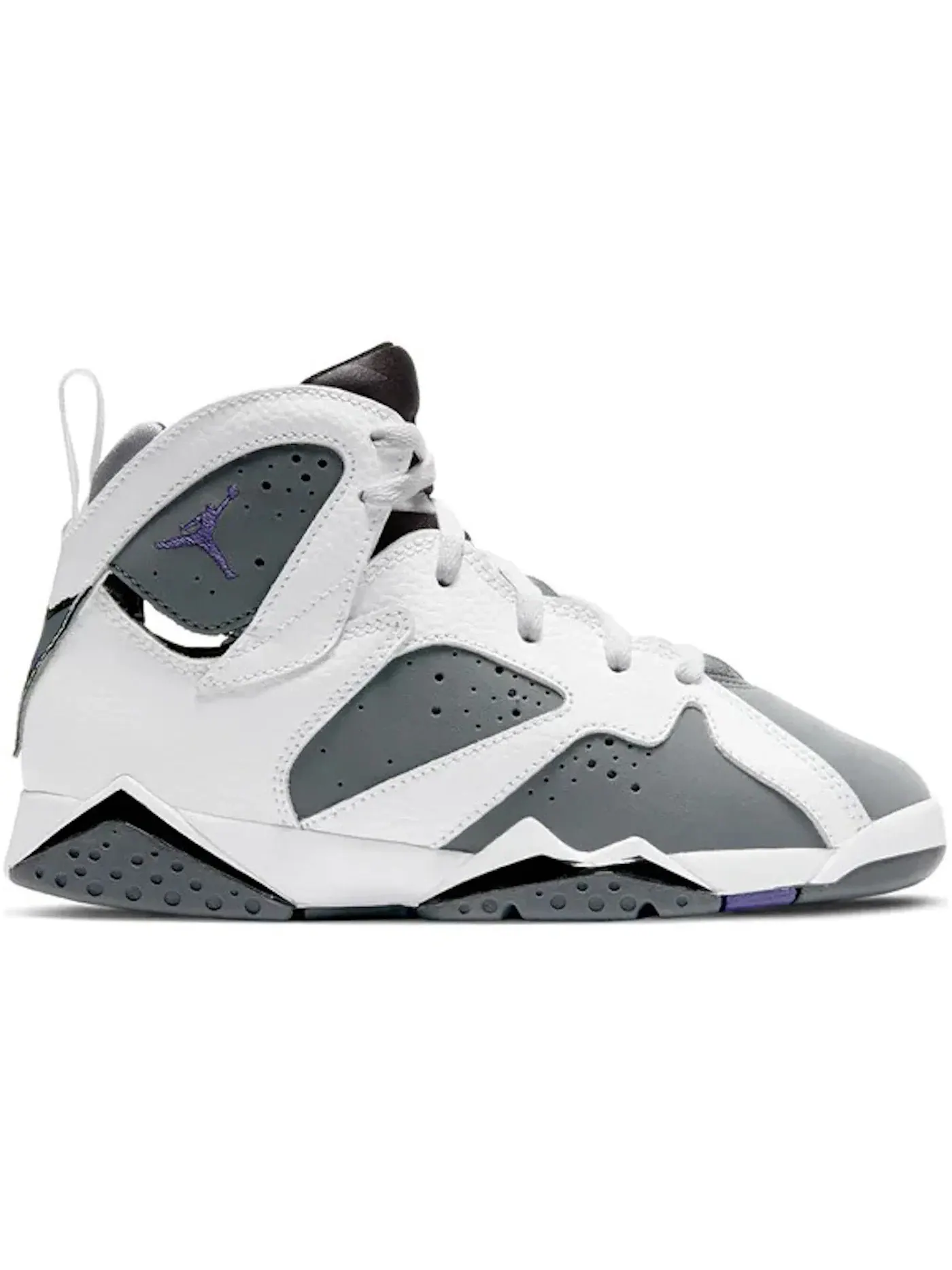 Детские кроссовки с ретро-дизайном Jordan 7 Retro Jordan — изображение 1 из 1, белый/фиолетовый