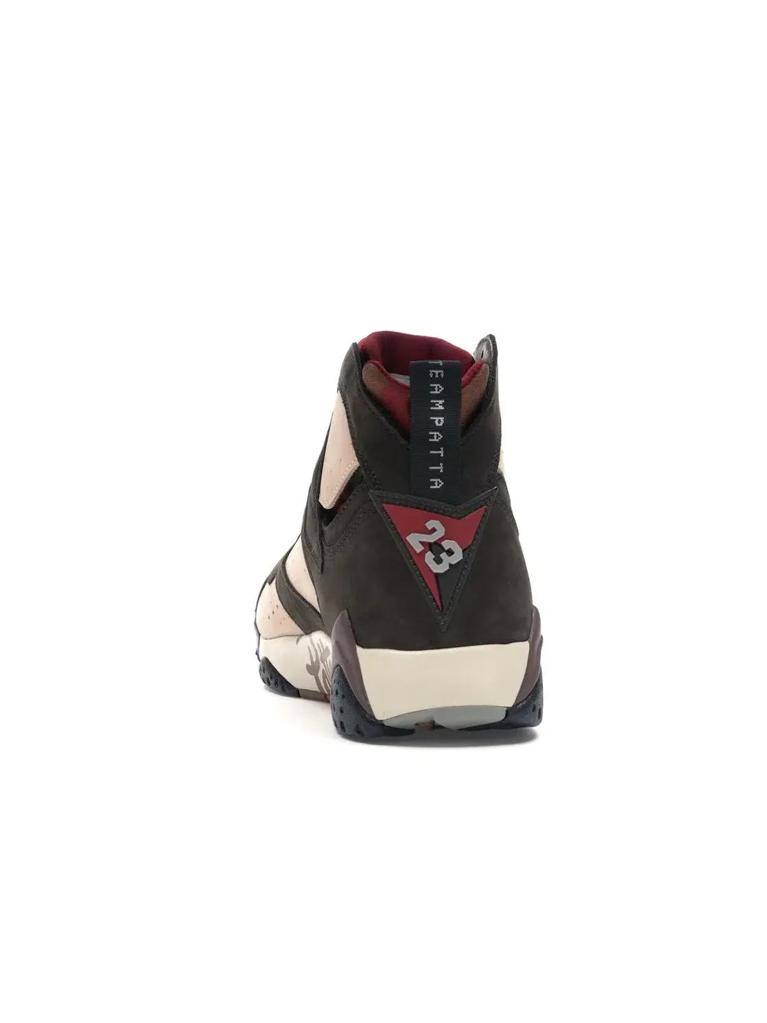 Мужские кроссовки Lifestyle Jordan 7 Retro Patta Shimmer Jordan — изображение 4 из 4, красный--коричневый