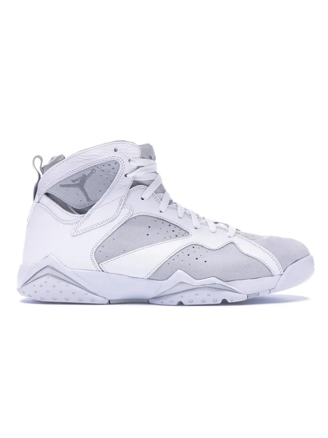 Мужские кроссовки из премиальной кожи Jordan 7 Retro Pure Platinum — изображение 1 из 4