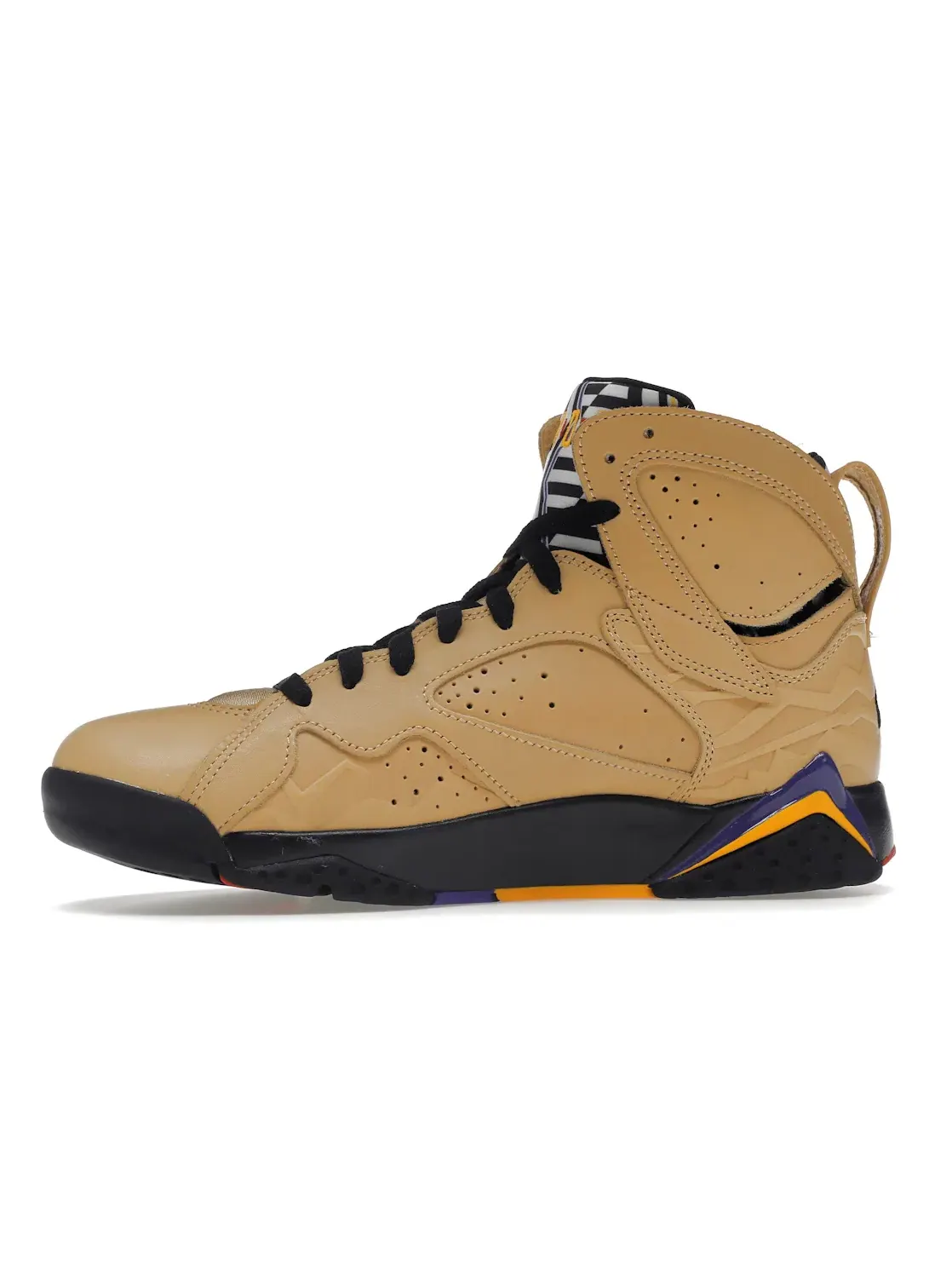 Мужские кроссовки Lifestyle Vachetta Tan Jordan 7 Retro SE — изображение 3 из 4, бежевый/черный//темный