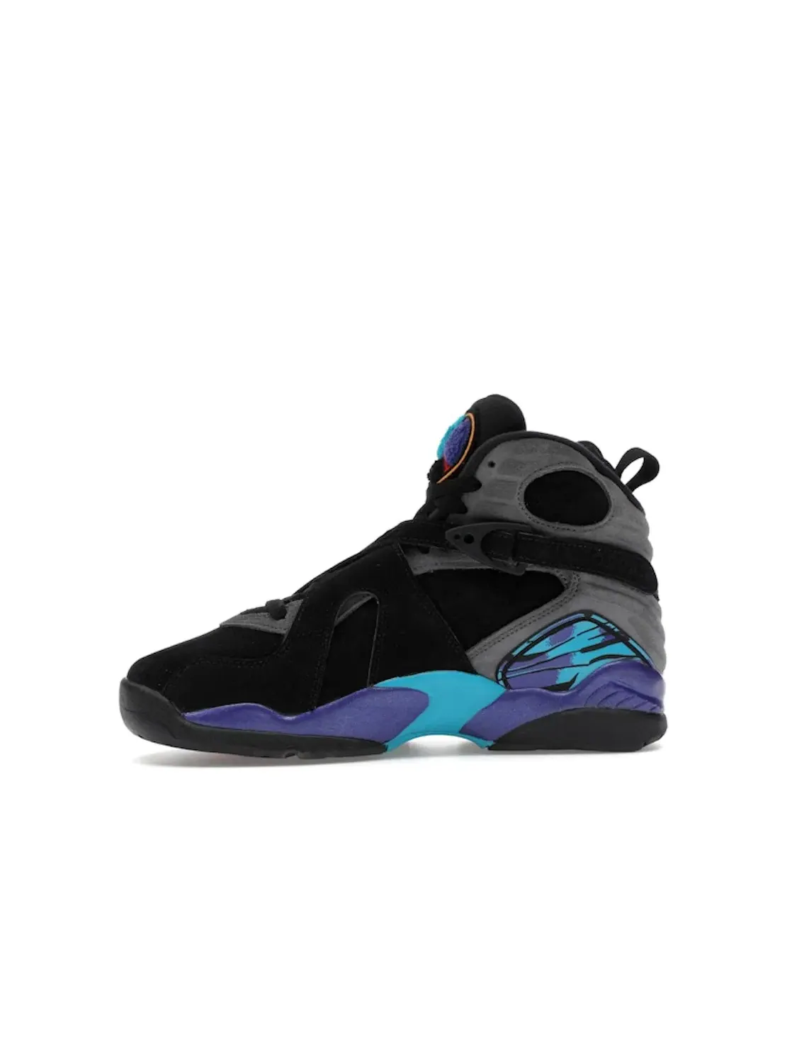 Детские кроссовки с ремешками Jordan 8 Retro Aqua (2025) (GS) Jordan — изображение 3 из 4