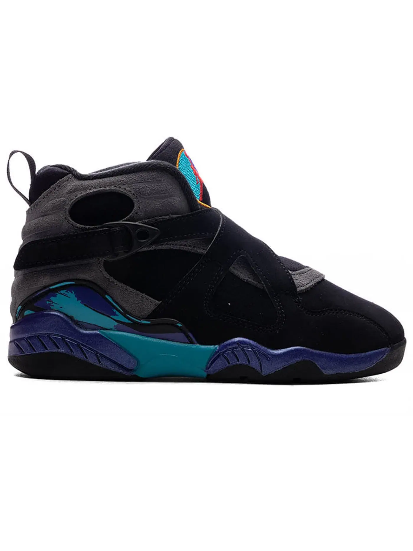 Детские кроссовки Lifestyle с ремешками Jordan 8 Retro Aqua 2025 PS Jordan — изображение 1 из 1