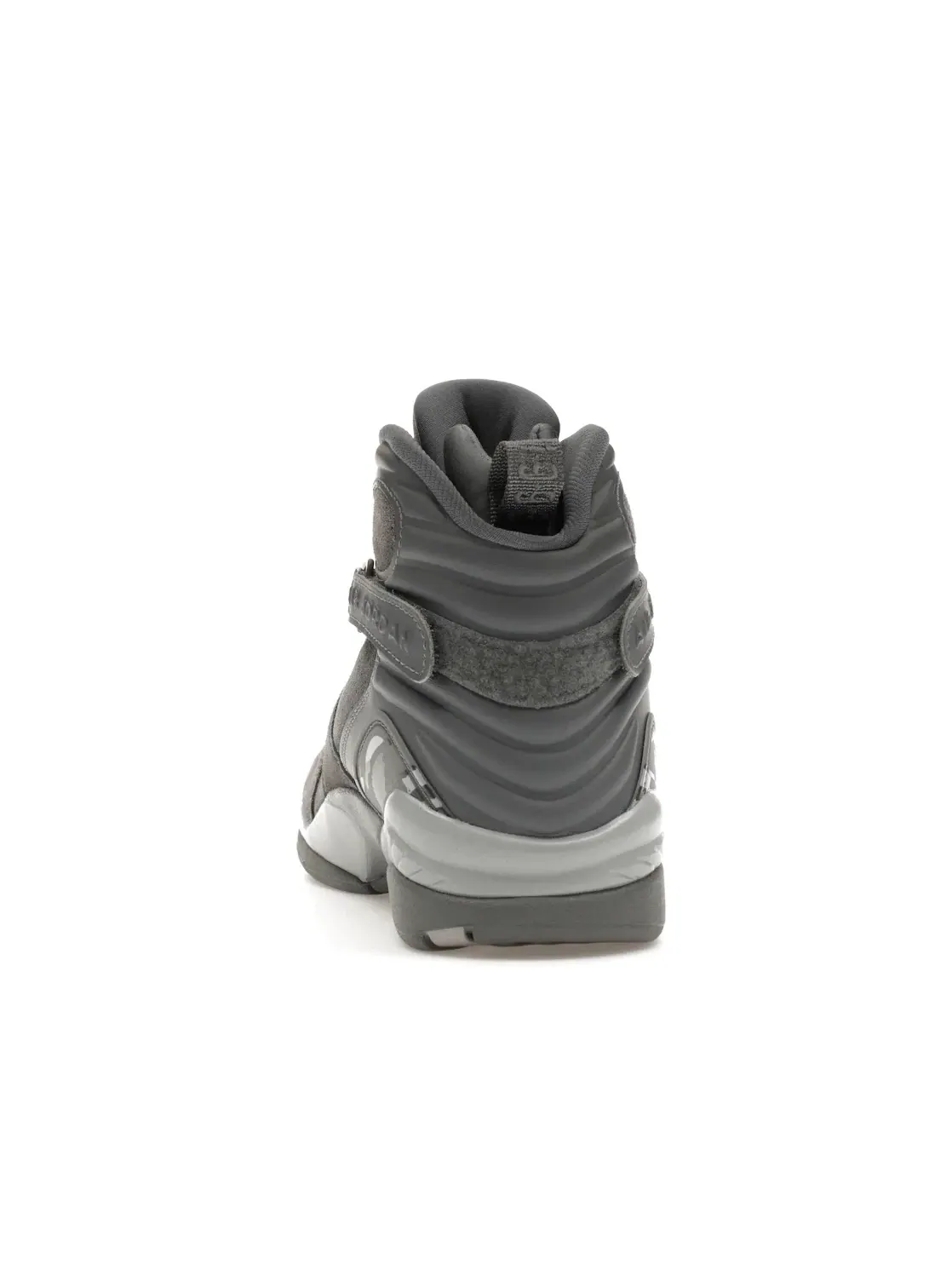 Мужские кроссовки замшевые Jordan 8 Retro — изображение 4 из 4, серый/серый-серый