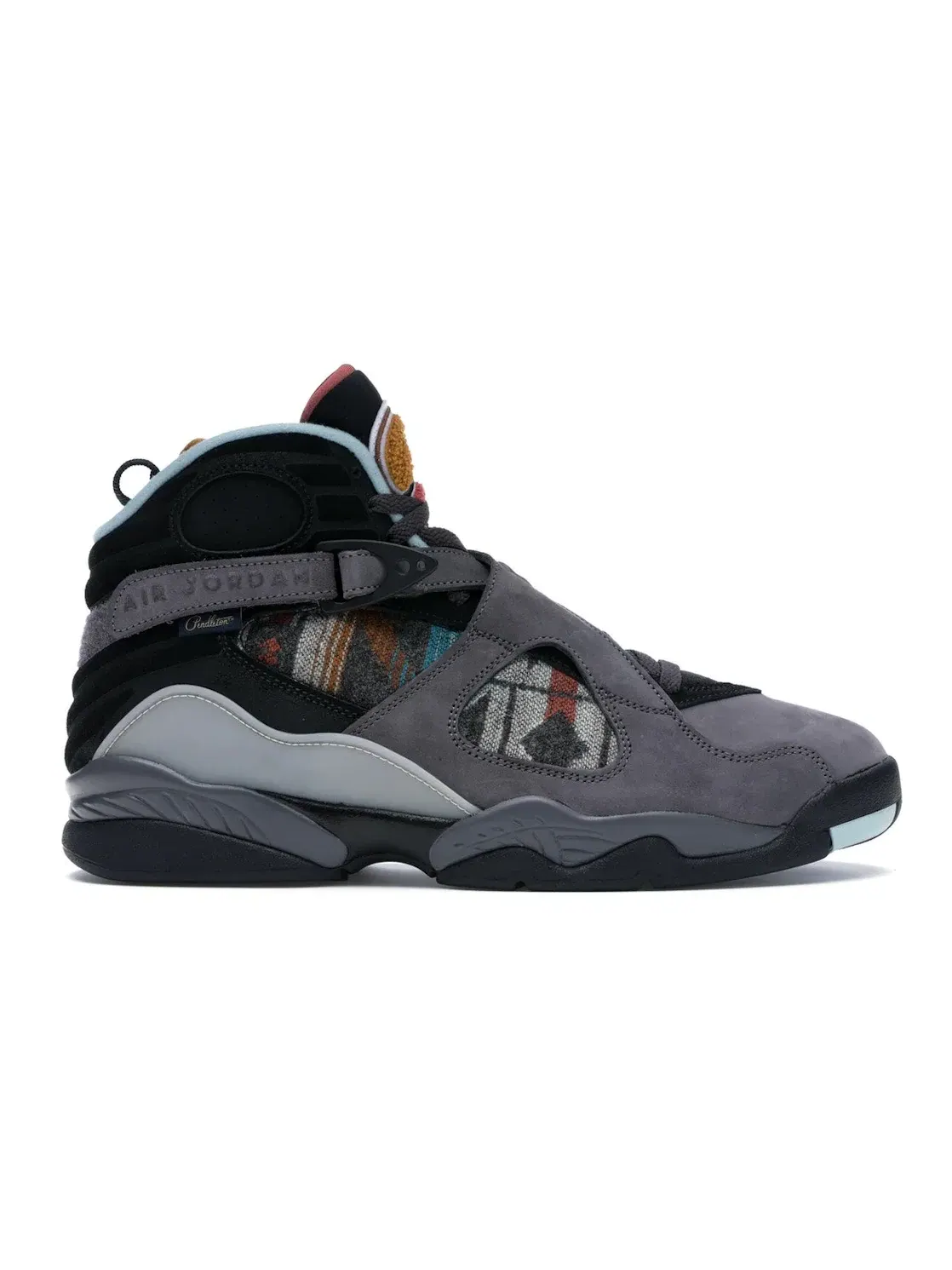 Мужские кроссовки Lifestyle с принтом Jordan 8 Retro N7 — изображение 1 из 4