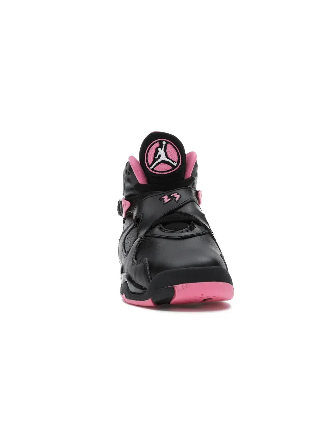 Детские кроссовки Lifestyle с принтом Jordan 8 Retro Pinksicle Jordan — изображение 2 из 4, черный/белый