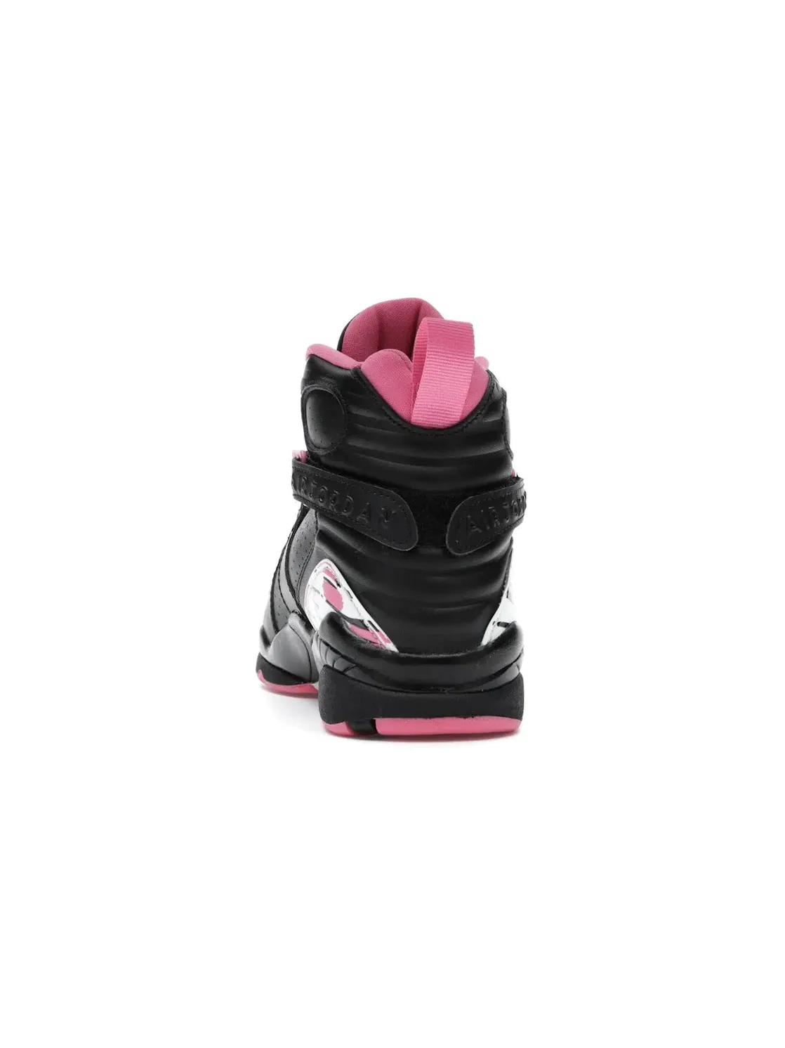 Детские кроссовки Lifestyle с принтом Jordan 8 Retro Pinksicle Jordan — изображение 4 из 4, черный/белый