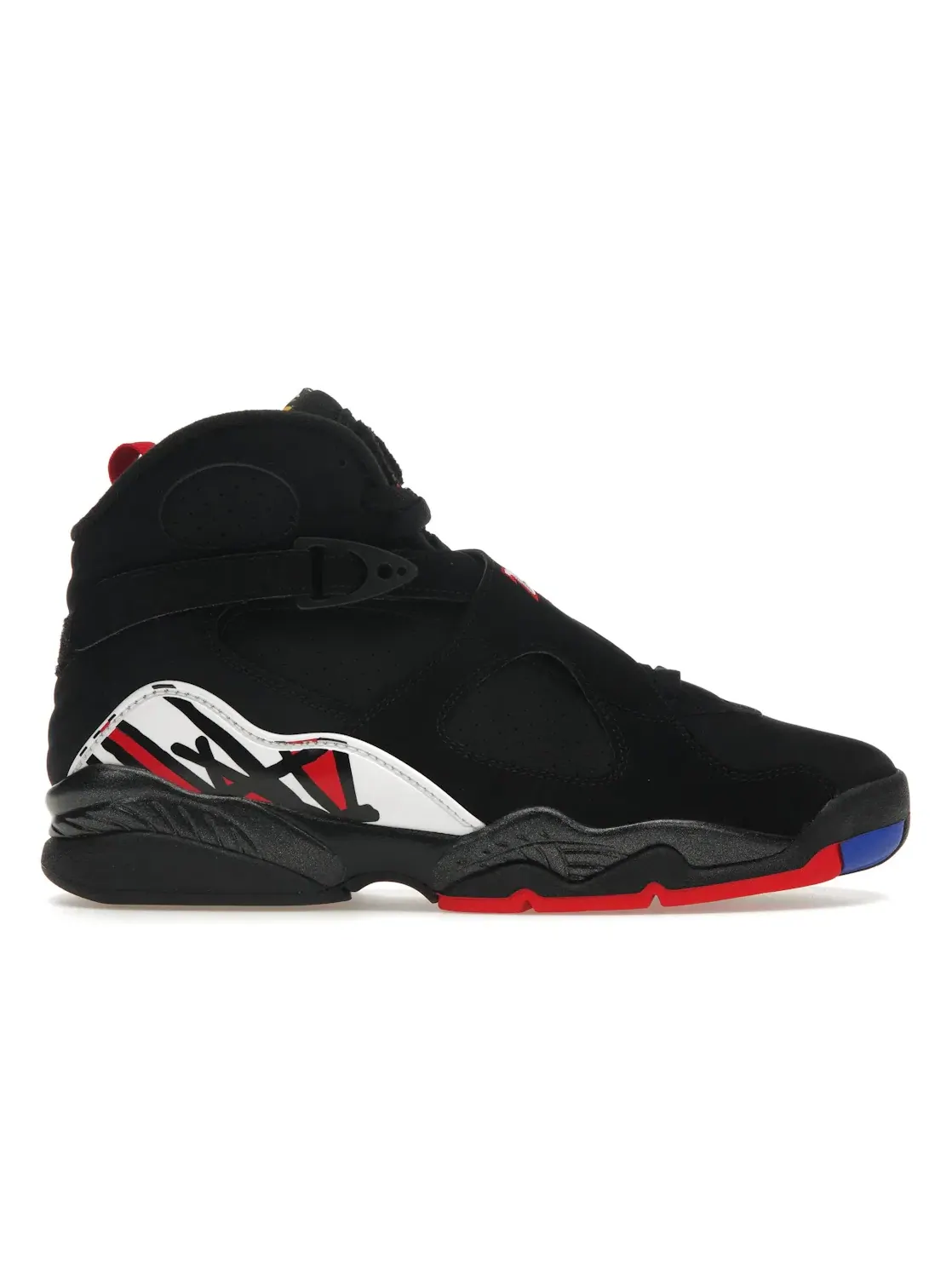 Мужские кроссовки с перекрестными ремешками Jordan 8 Retro Jordan — изображение 1 из 4, черный/красный-белый