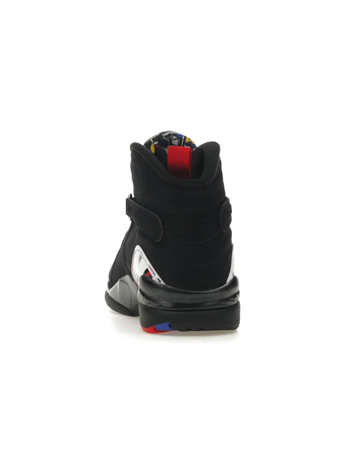 Мужские кроссовки с перекрестными ремешками Jordan 8 Retro Jordan — изображение 4 из 4, черный/красный-белый