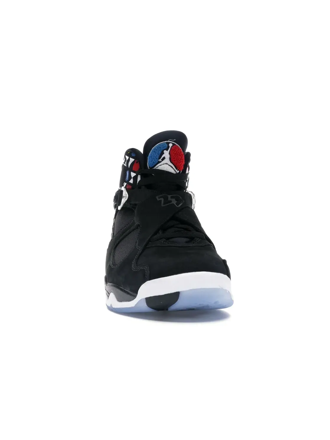 Мужские кроссовки Lifestyle с принтом Jordan 8 Retro Quai 54 — изображение 2 из 4, черный/белый/мульти