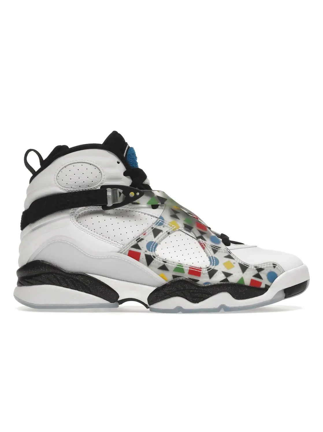 Мужские кроссовки Lifestyle Jordan 8 Retro Jordan — изображение 1 из 4, белый/черный-мульти