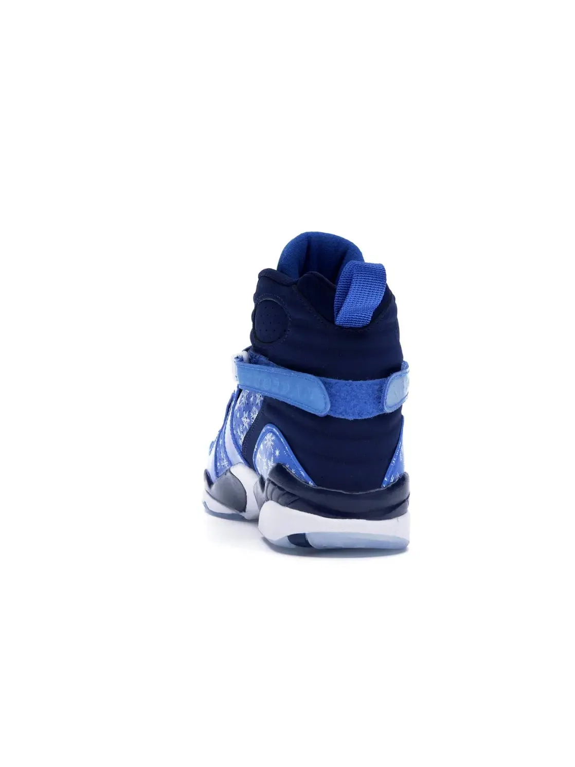 Детские кроссовки Lifestyle с принтом Jordan 8 Retro Snow Blizzard — изображение 4 из 4, синий-белый