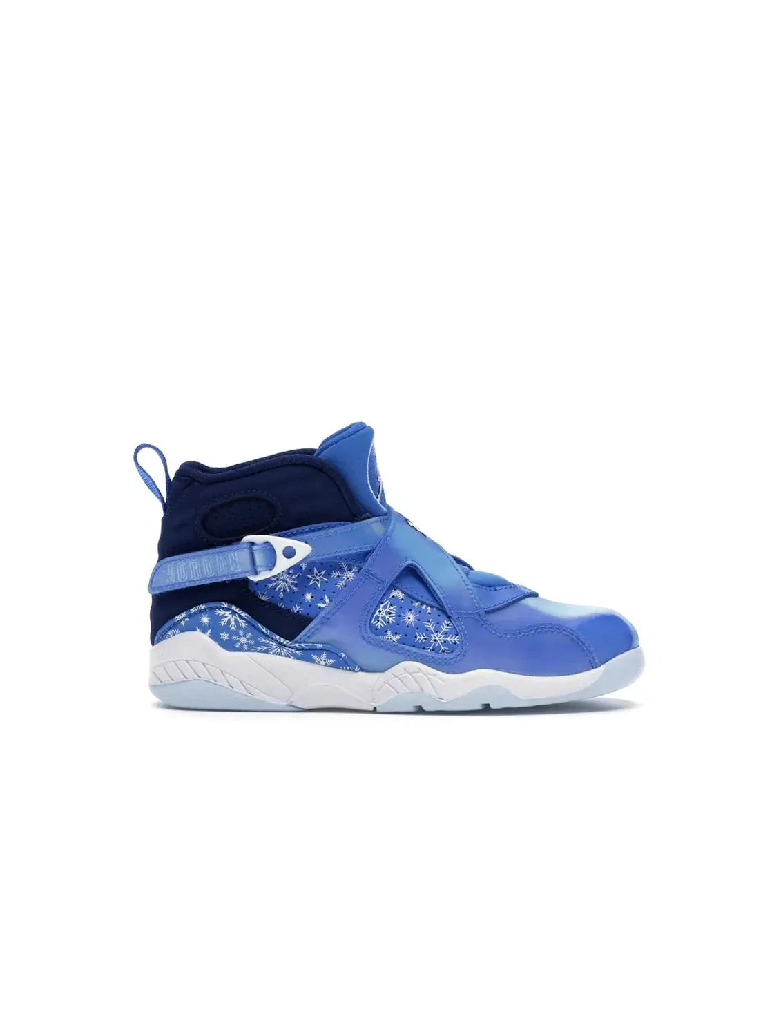 Детские кроссовки с модельным названием Jordan 8 Retro от бренда Jordan — изображение 1 из 4, синий-белый