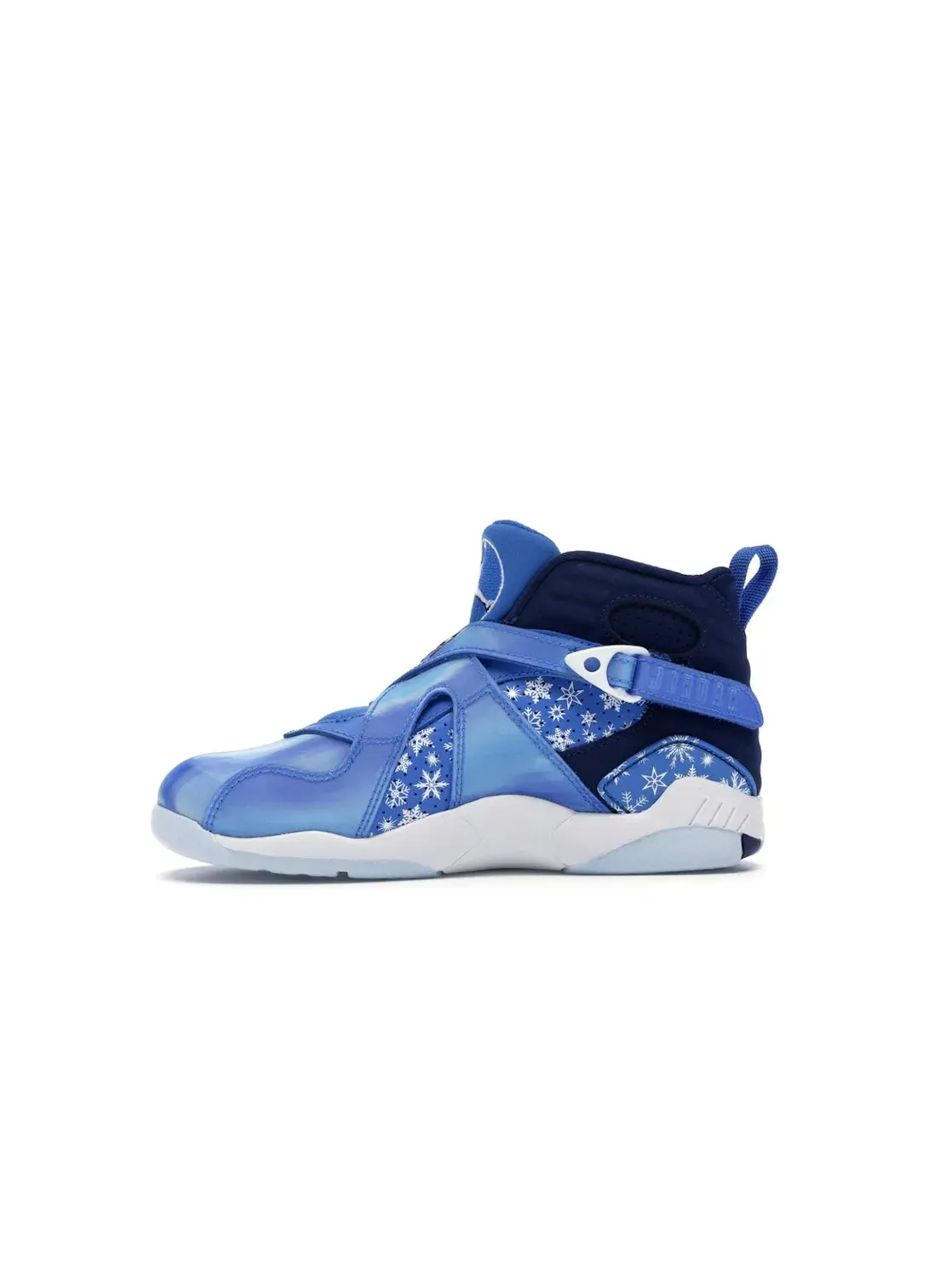 Детские кроссовки с модельным названием Jordan 8 Retro от бренда Jordan — изображение 3 из 4, синий-белый