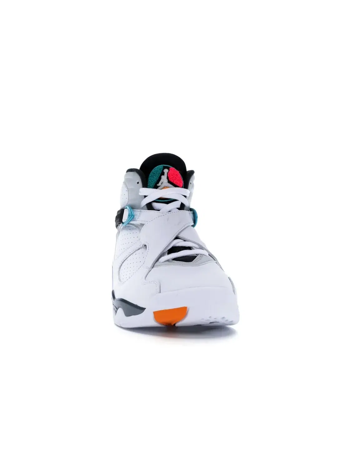 Мужские кроссовки с белым кожаным верхом Jordan 8 Retro Jordan — изображение 2 из 4