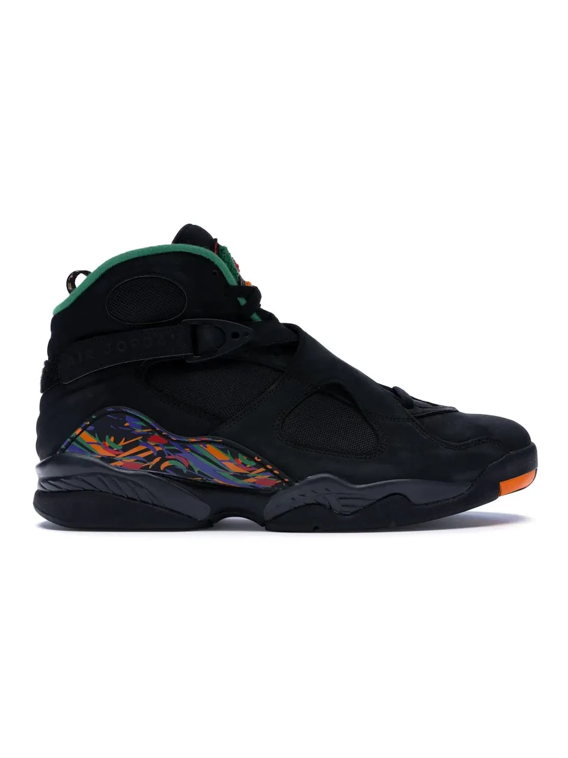 Мужские кроссовки Lifestyle с мультицветными акцентами Jordan 8 Retro Jordan — изображение 1 из 4, черный/светлый