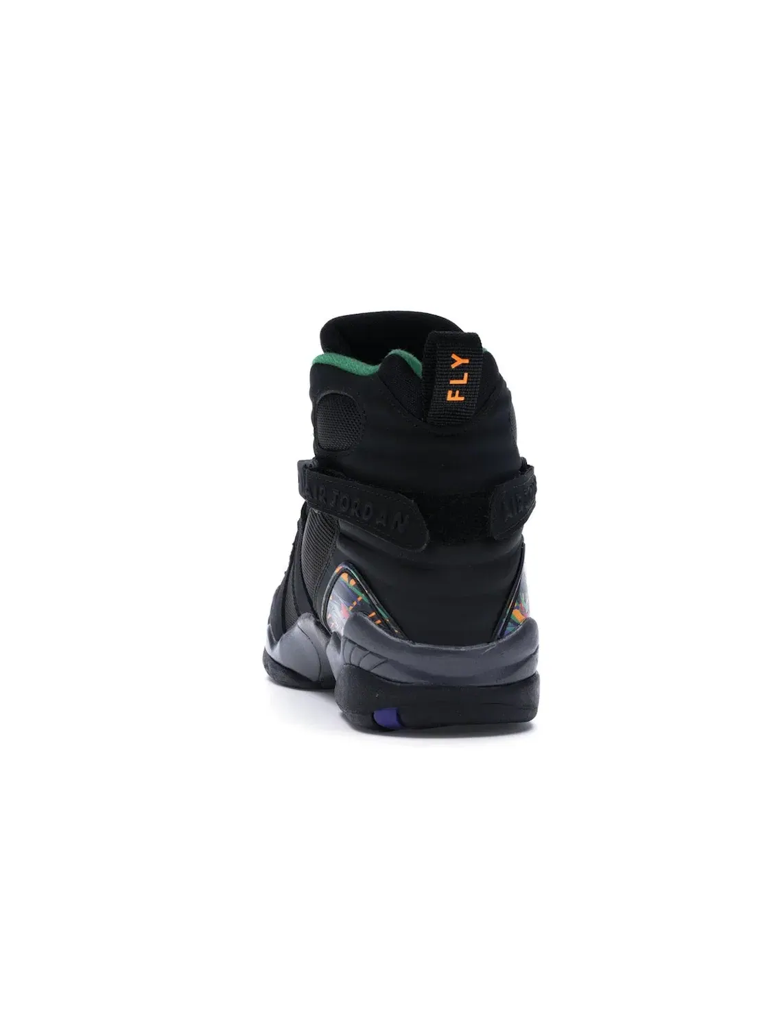 Детские кроссовки с ремешками Jordan 8 Retro Jordan — изображение 4 из 4, черный/светлый