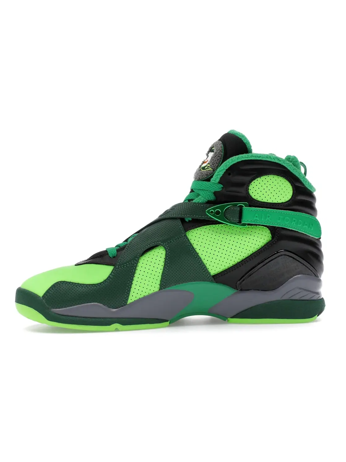 Мужские кроссовки lifestyle Jordan 8 Retro Jordan — изображение 3 из 4, зеленый/зеленый