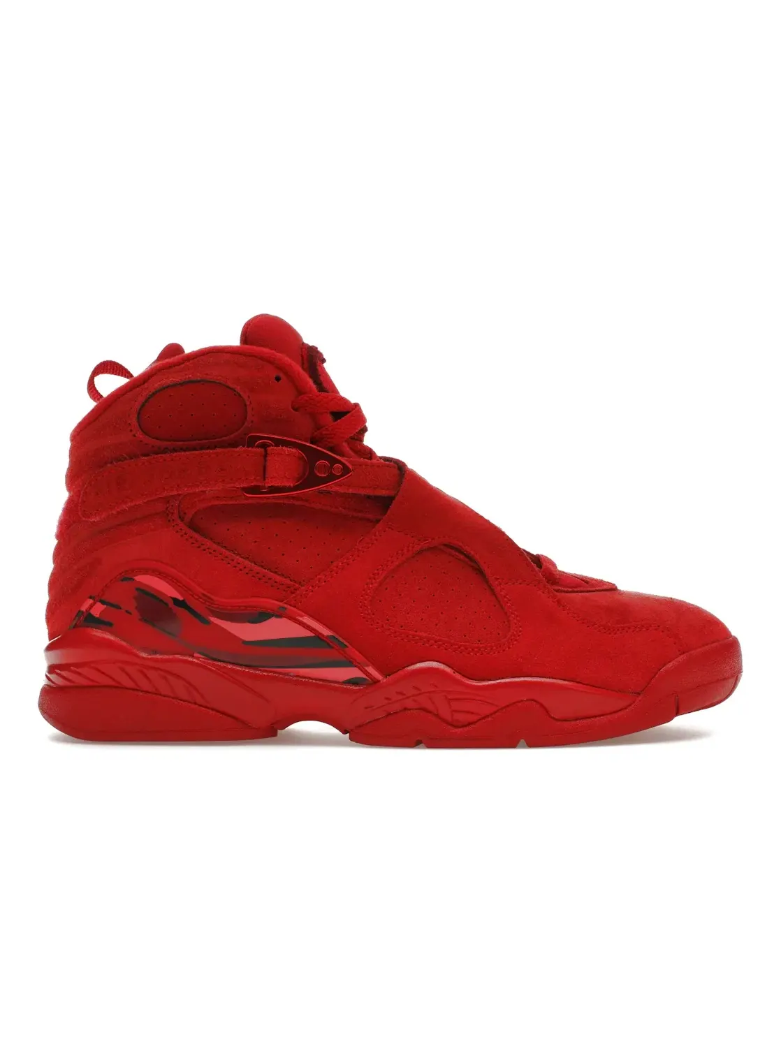 Женские кроссовки с кожаным верхом Jordan 8 Retro — изображение 1 из 4, красный/-красный
