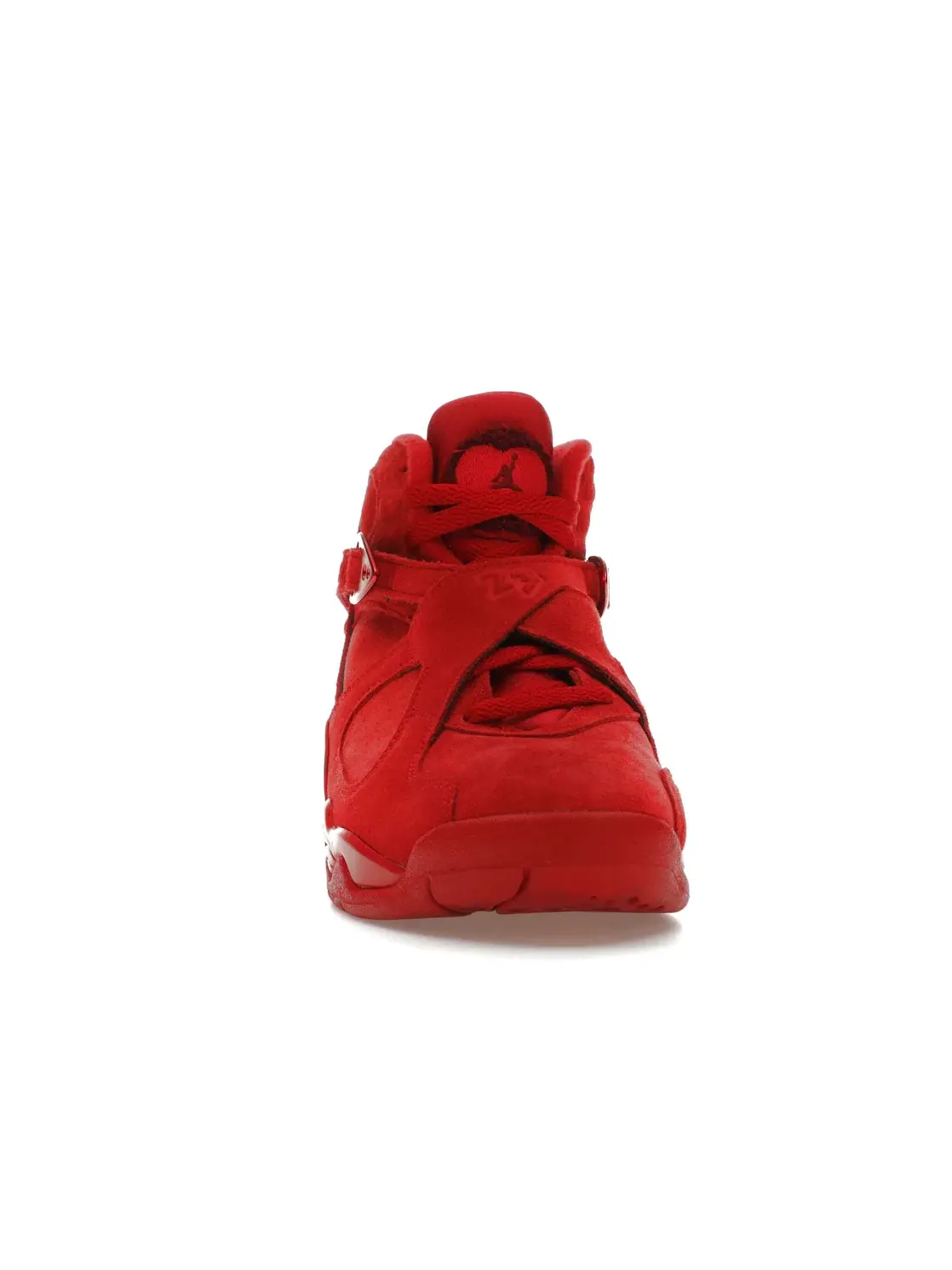 Женские кроссовки с кожаным верхом Jordan 8 Retro — изображение 2 из 4, красный/-красный