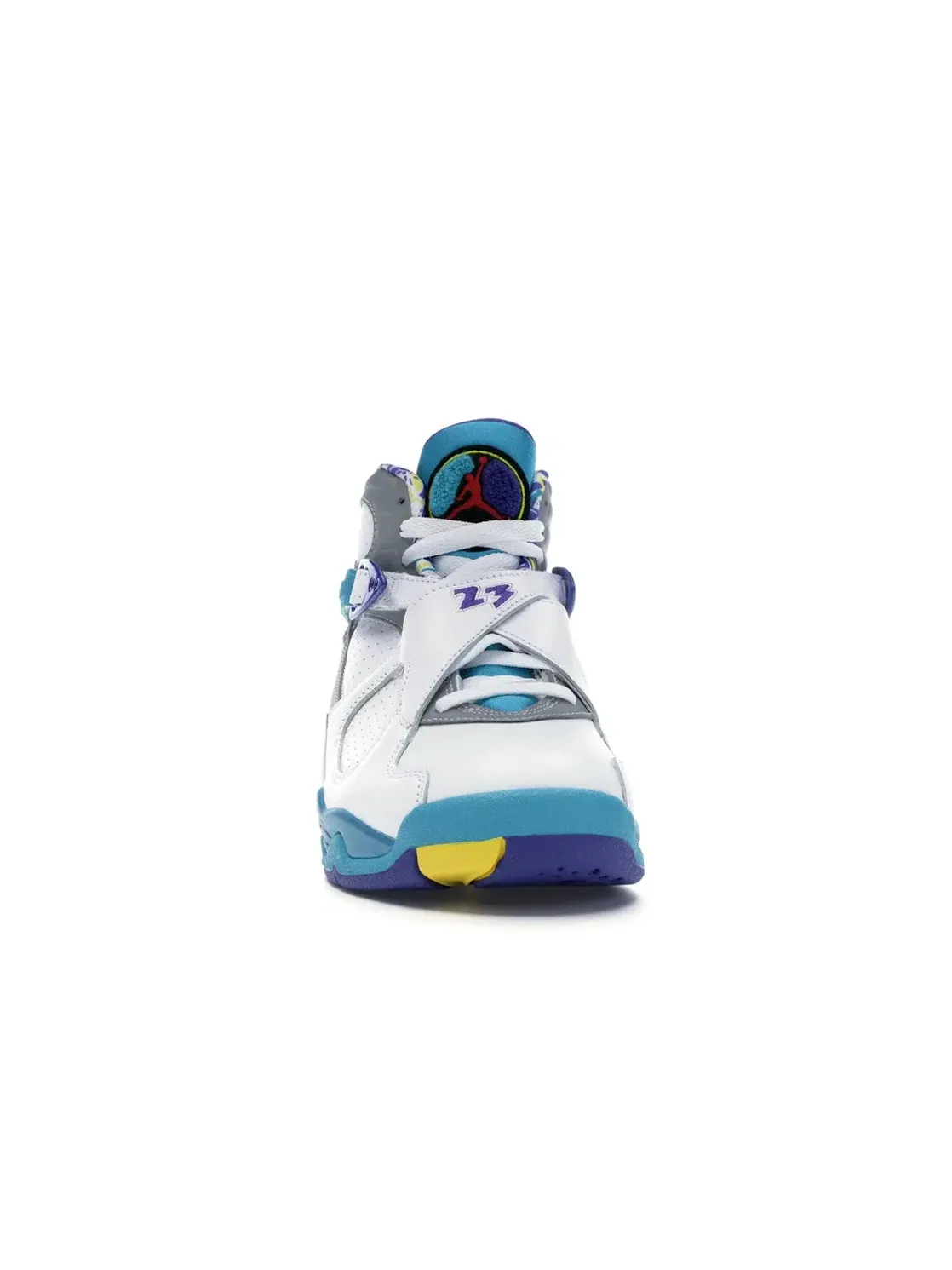 Женские кроссовки Lifestyle с принтом Jordan 8 Retro Jordan — изображение 2 из 4, белый/красный-яркий