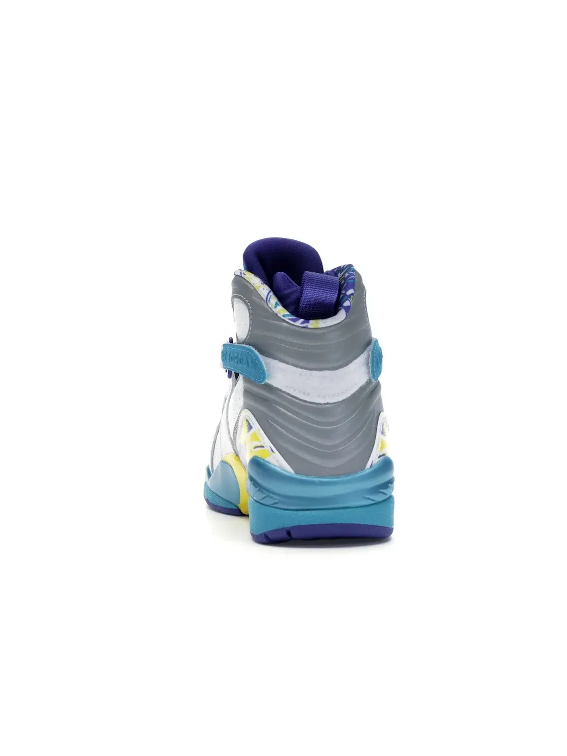 Женские кроссовки Lifestyle с принтом Jordan 8 Retro Jordan — изображение 4 из 4, белый/красный-яркий