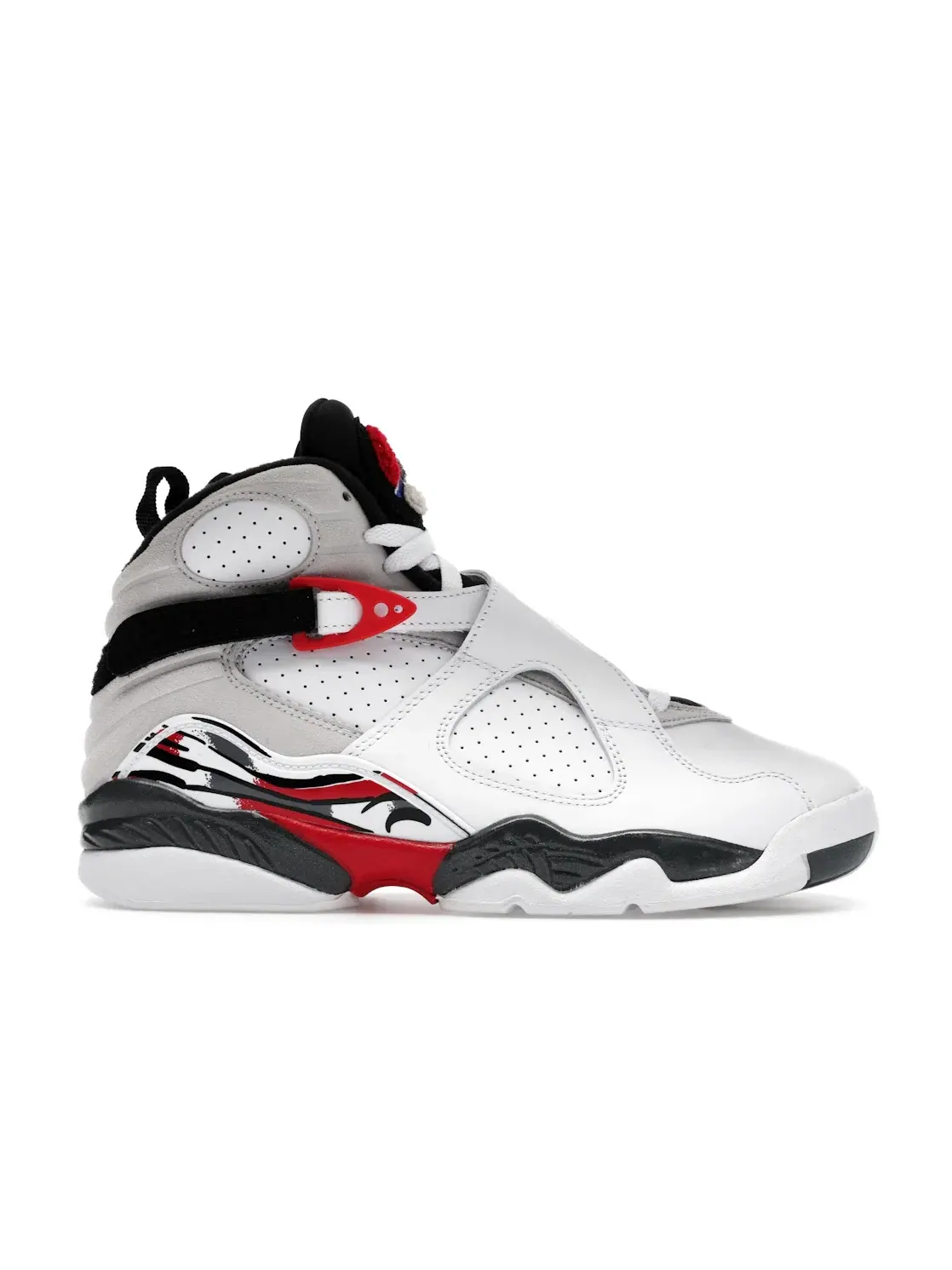 Детские кроссовки Lifestyle Jordan 8 Retro — изображение 1 из 4, белый/черный/красный