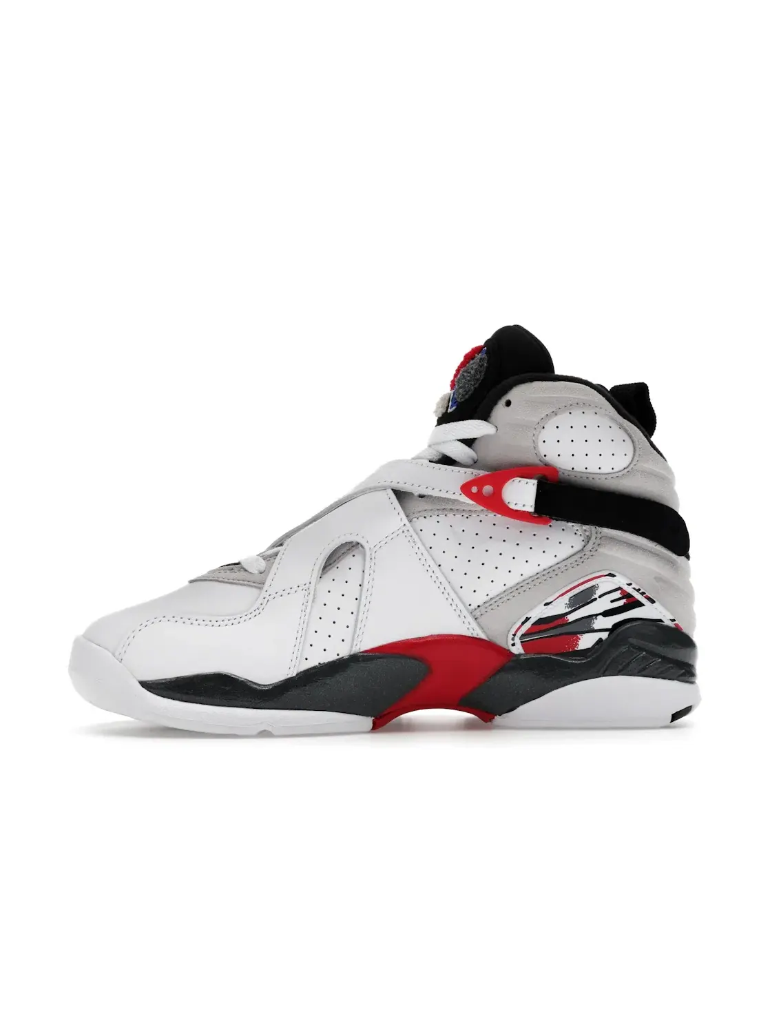 Детские кроссовки Lifestyle Jordan 8 Retro — изображение 3 из 4, белый/черный/красный
