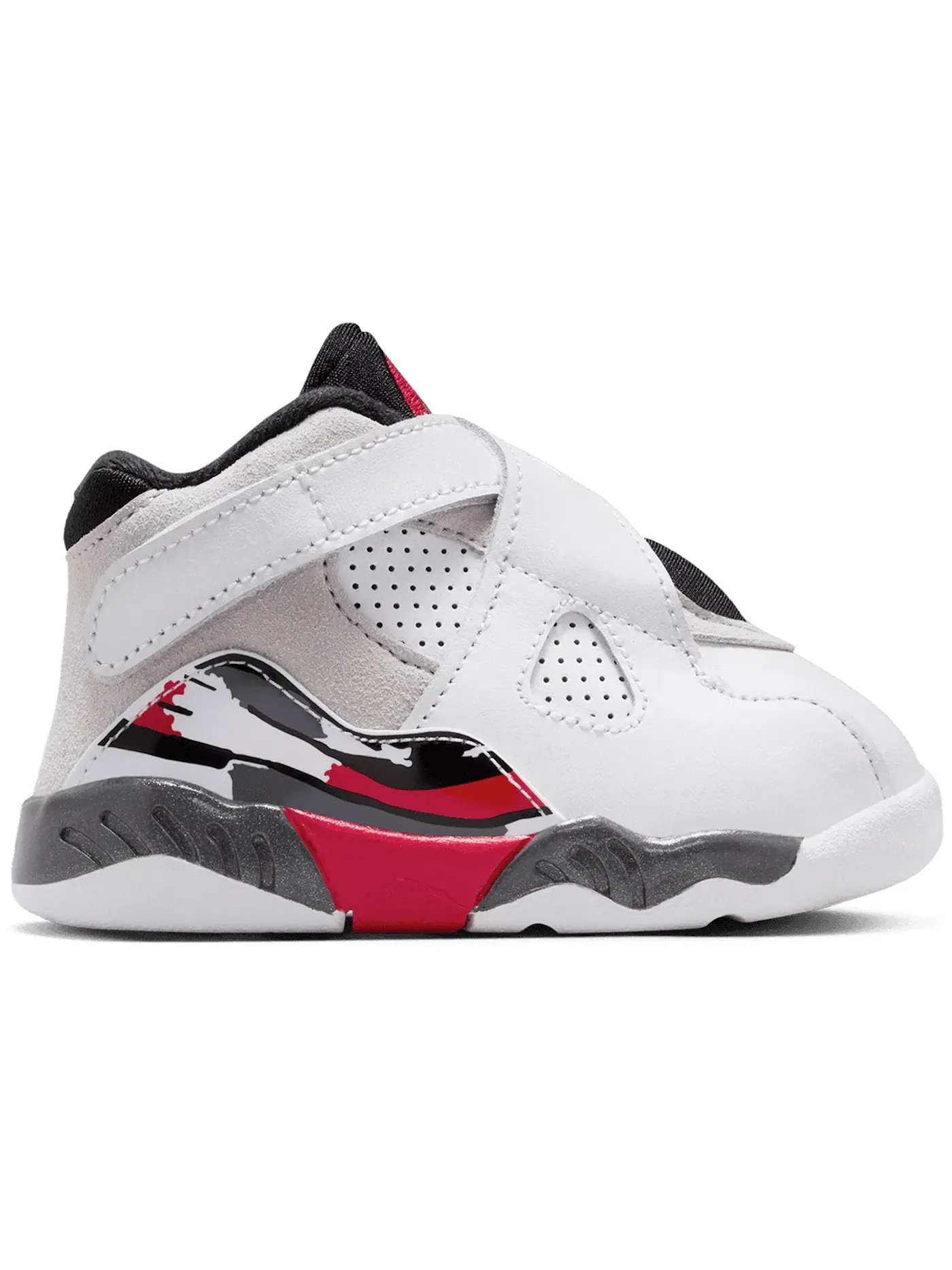 Детские кроссовки с принтом Bugs Bunny Jordan 8 Retro Jordan — изображение 1 из 1, белый/черный/красный